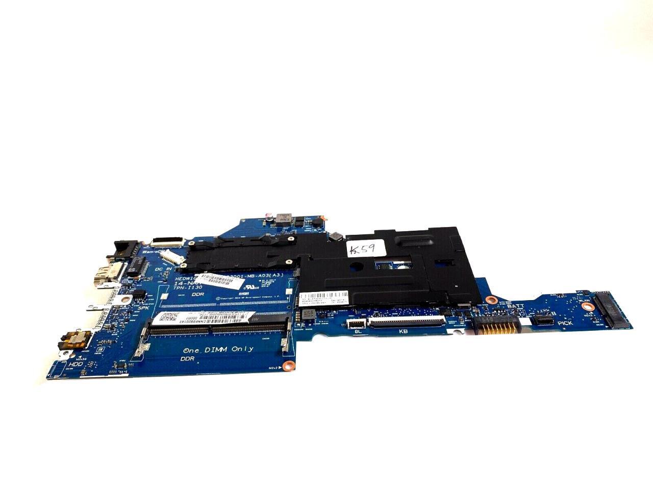 Genuine HP 14-CF 14-DF Intel N4000 64GeMMC Motherboard L24458-601 L26967-601