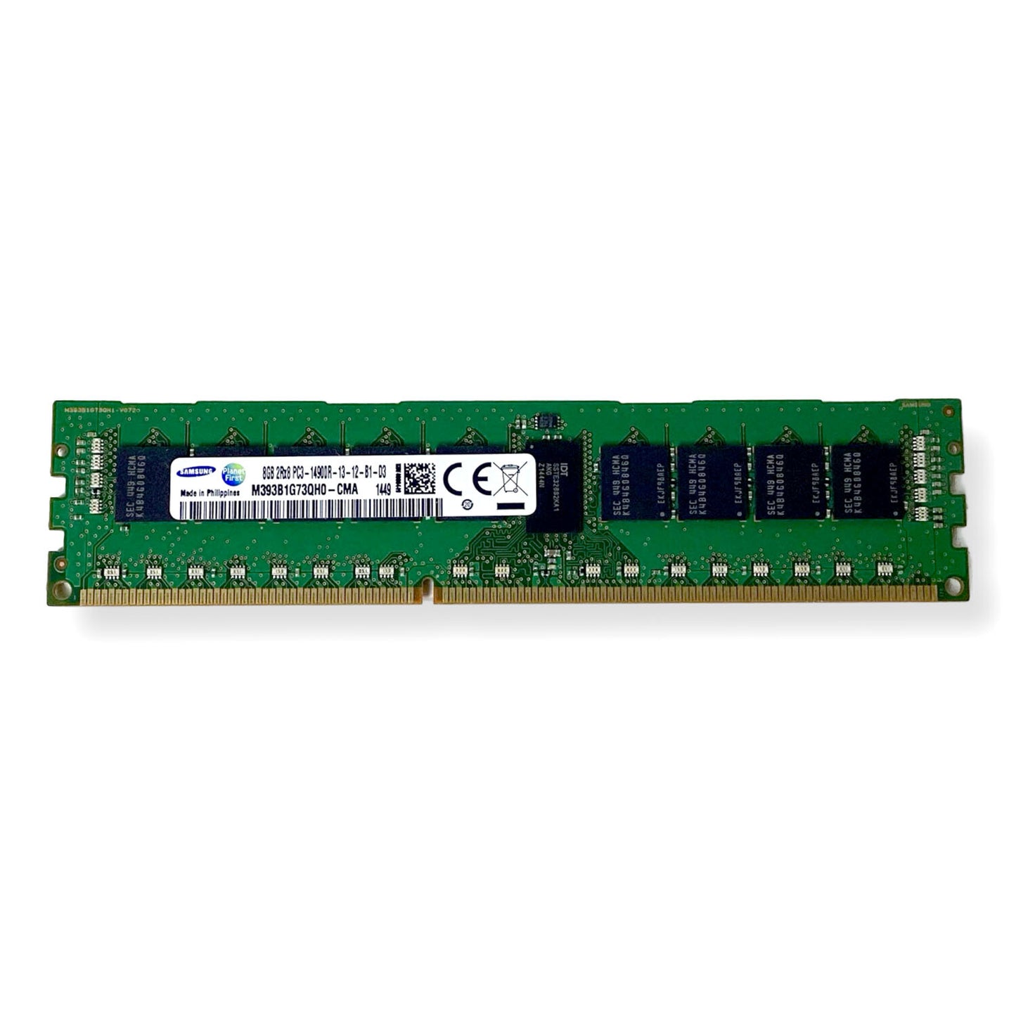 Lot Of 4 Samsung 8x4 GB 2Rx8 PC3-14900R 240 Pin ECC Registered M393B1G73QH0-CMA (NOT FOR HOME PC)