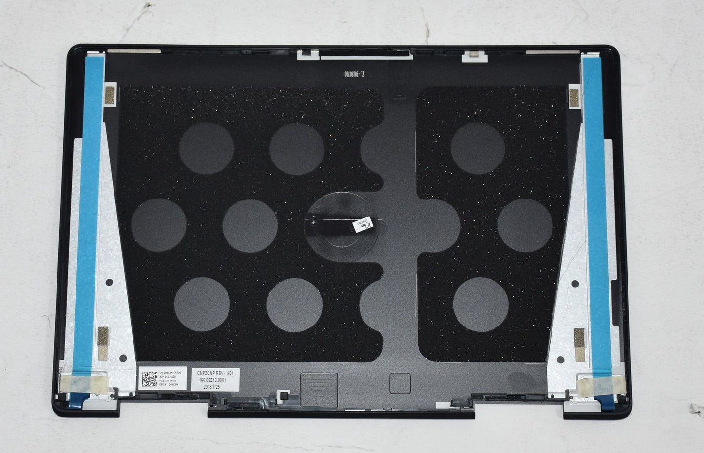 Lot of 2 Dell Inspiron 7386 Series 13" Laptop UHD LCD Screen Back Cover 09X3M