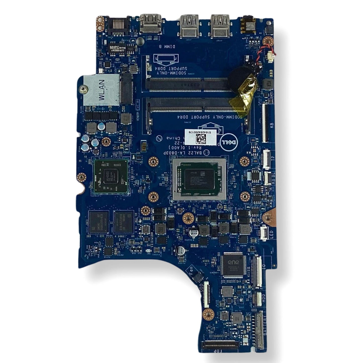 Dell Inspiron 15 5565 17 5765 Motherboard with AMD A10-9600P 2.4GHz CPU R1WJH