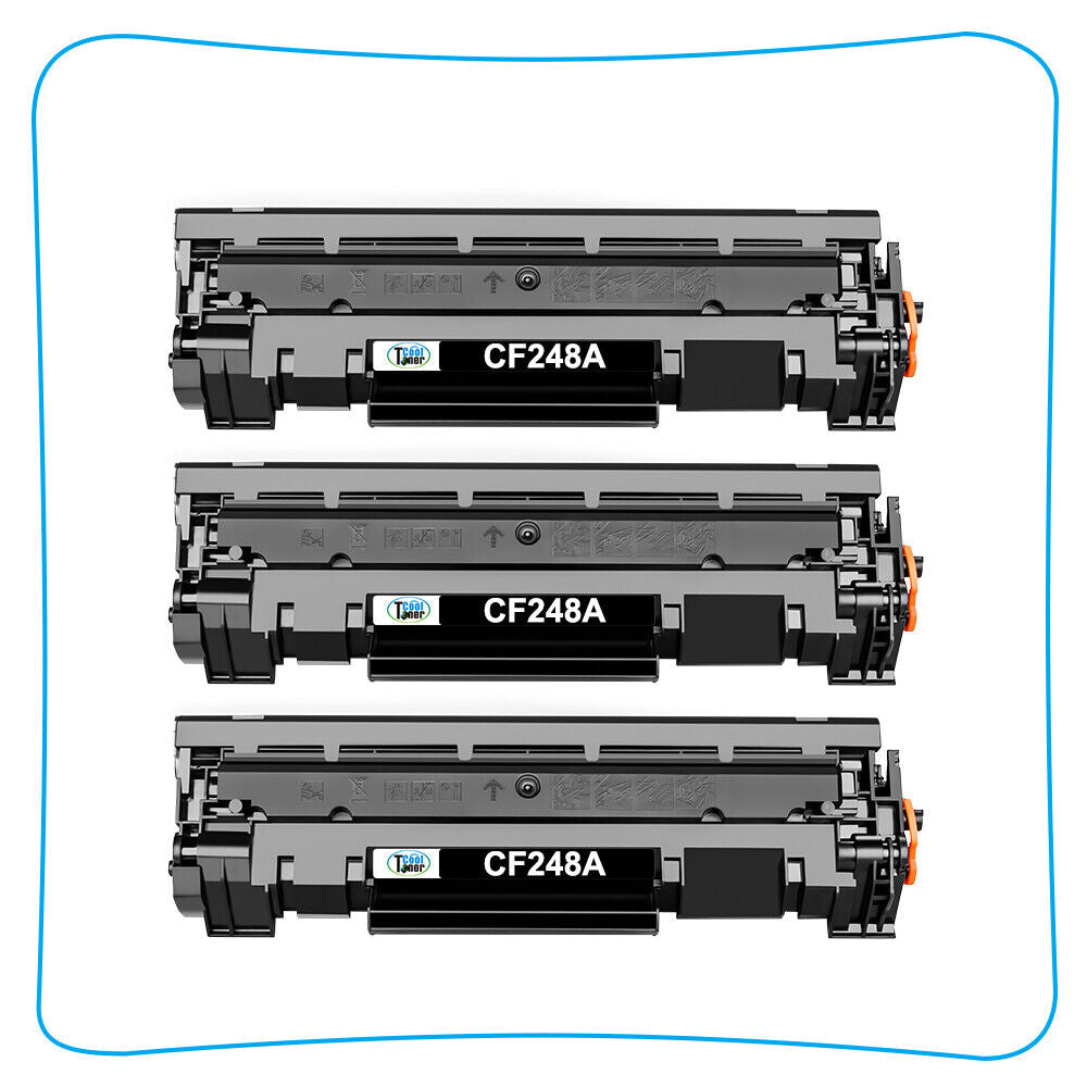 3 High Yield Toner Compatible for HP CF248A 48A LaserJet Pro M15a M15w M16a M28a