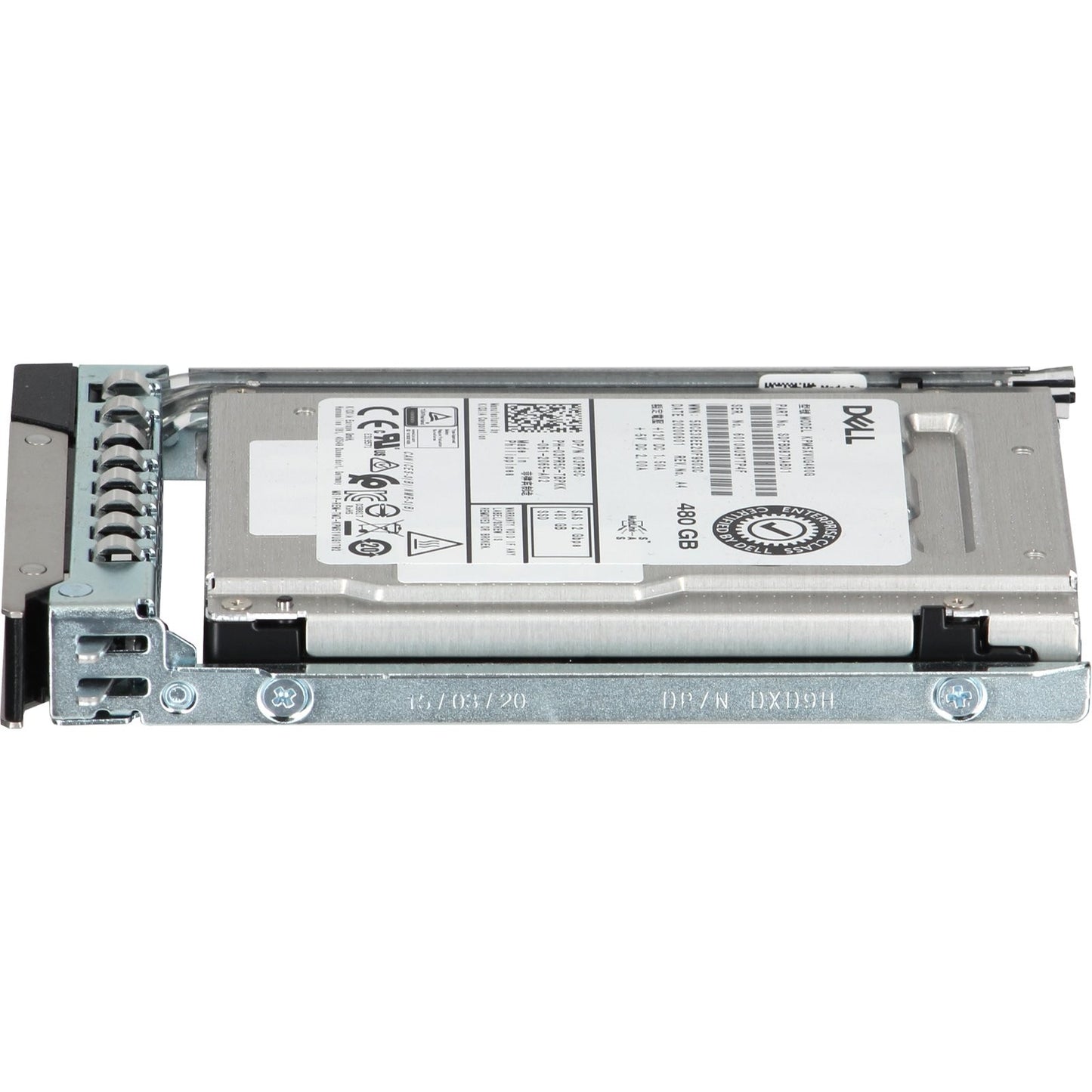 Dell 480GB 12Gbps SAS MU TLC 2.5 SSD KPM5XVUG480G (ME4) CPO (3PR5C) -R (NOT FOR HOME PC)