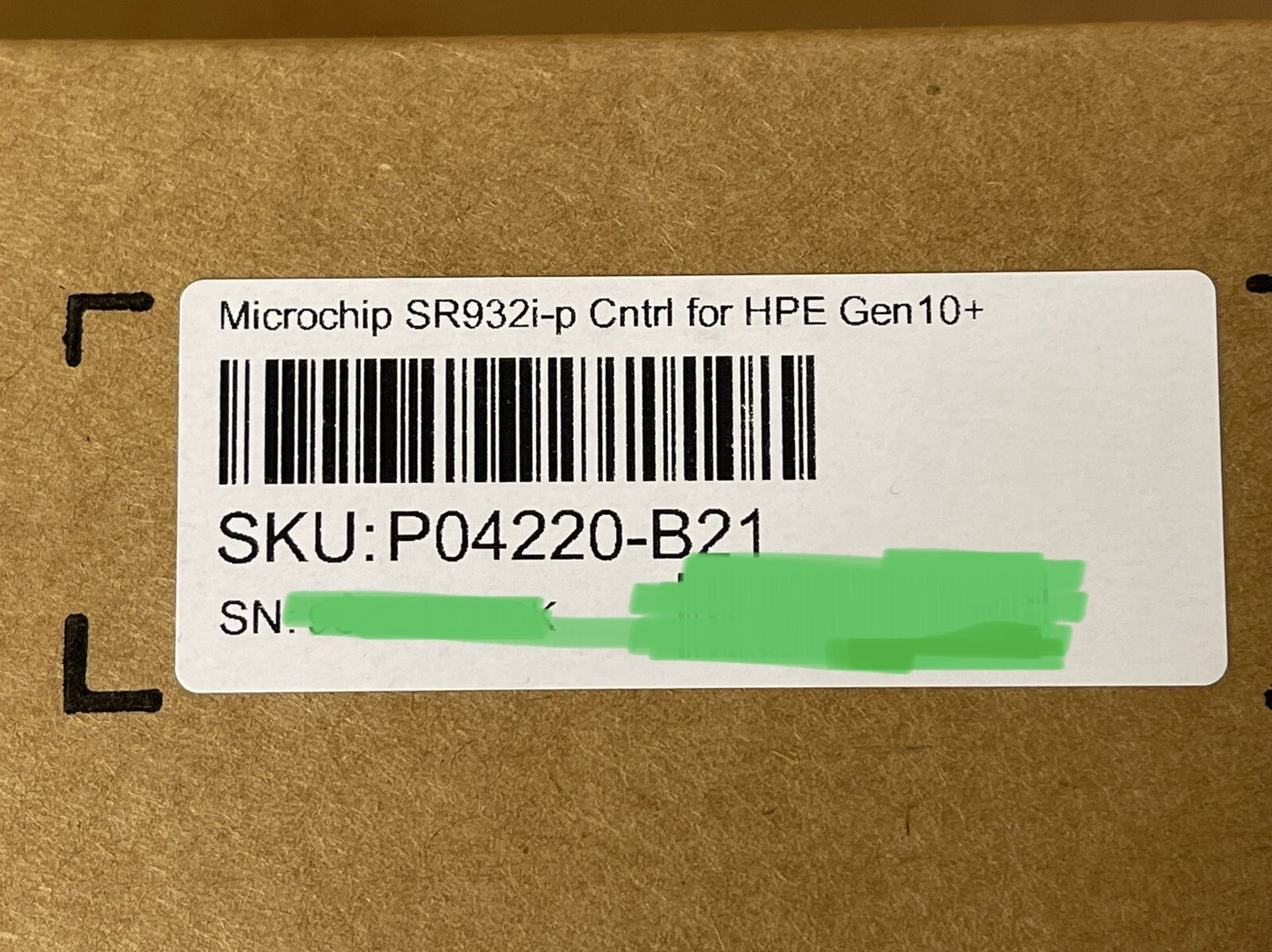 HPE Gen10 Plus SR932i-p 8GB Cache Tri-mode SATA SAS 24G NVMe PCIe 4 Controller (NOT FOR HOME PC)