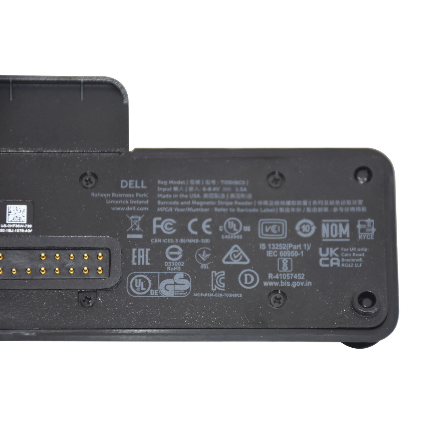 Dell 590-TEUP Barcode and Magnetic Stripe Reader Module ? HF36W