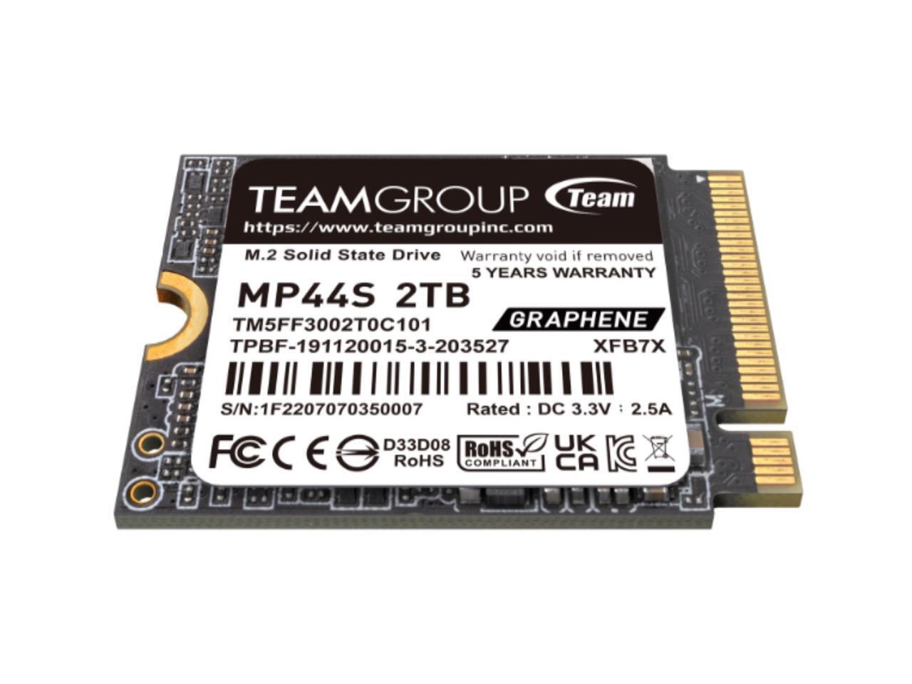 Team Group SSD 2T|TEAM TM5FF3002T0C101 R