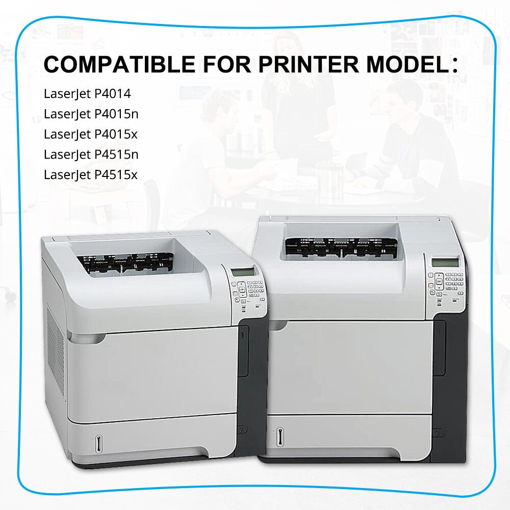 3x BK Toner Compatible with HP CC364A 64A LaserJet P4014dn P4015n P4015x P4515