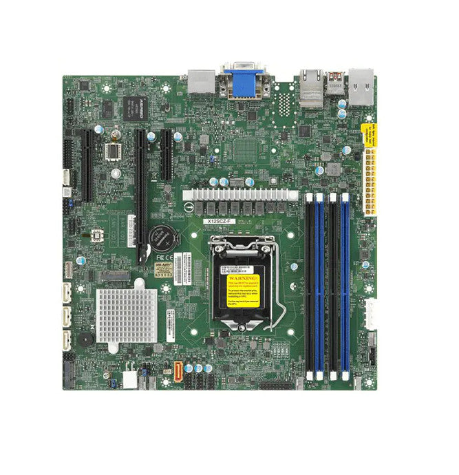 SuperMicro X12SCZ-QF Micro-ATX Motherboard - Comet Lake PCH Q470, LGA1200