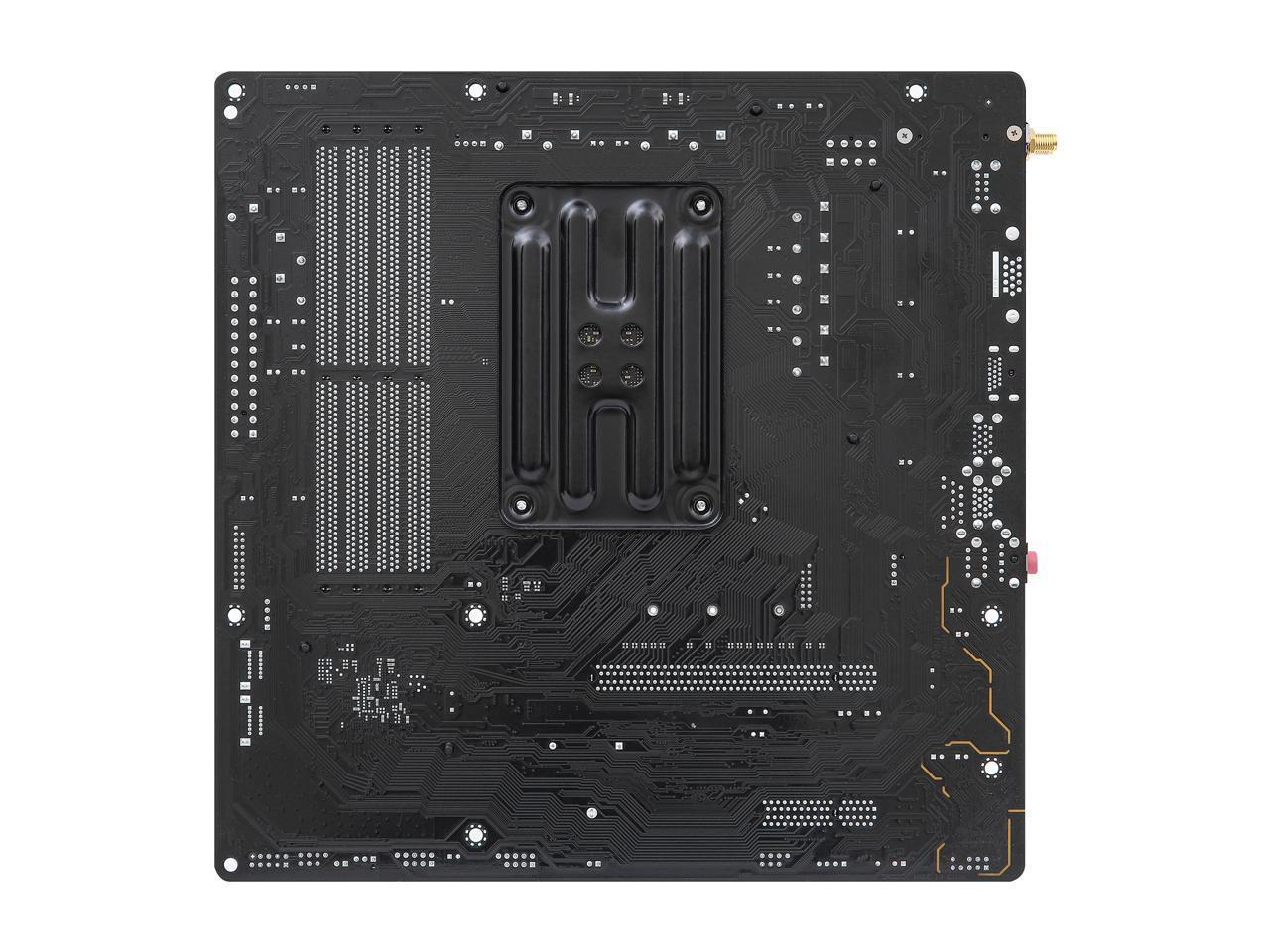 ASRock B450M/AC R2.0 AM4 AMD Promontory B450 SATA 6Gb/s Micro ATX Motherboard