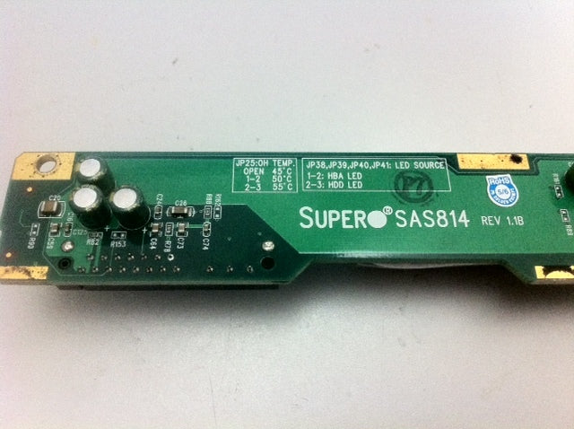 SuperMicro CSE-SAS-814 1U SAS Hard Drive Backplane (NOT FOR HOME PC)