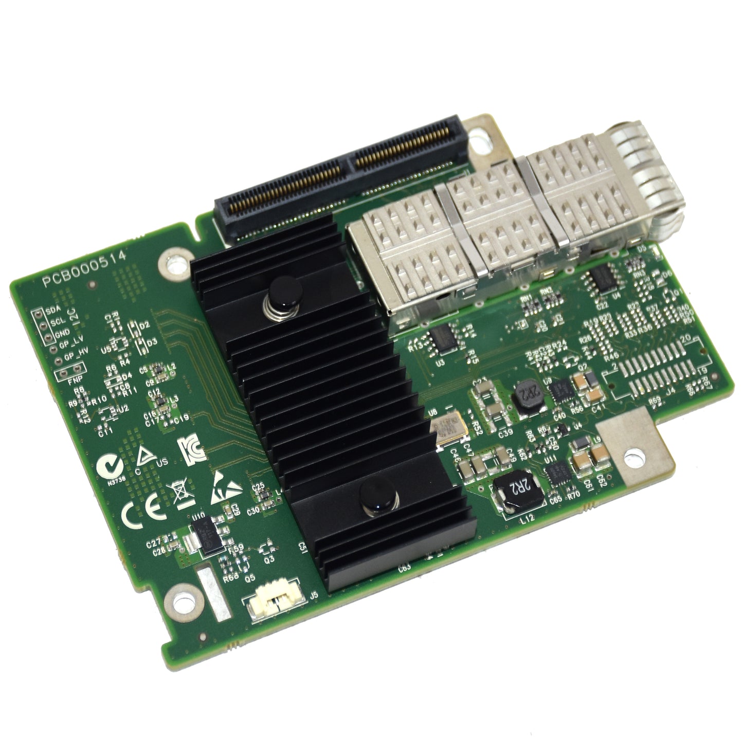 Dell Mellanox ConnectX-3 CX383A 56Gb/s FDR IB QSFP Mezzanine Card XK4C4