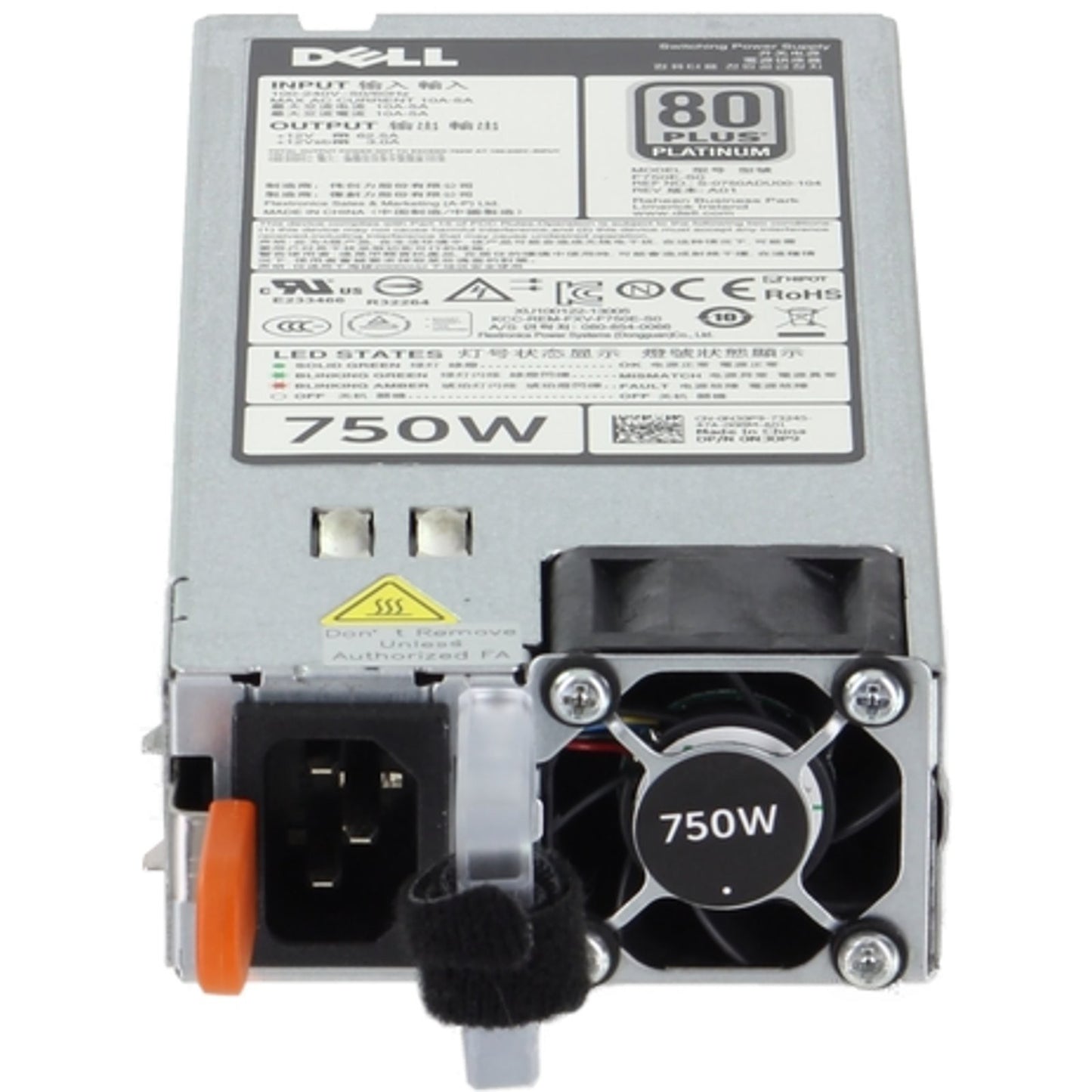 Dell 750W 80+ Platinum PSU (N30P9)