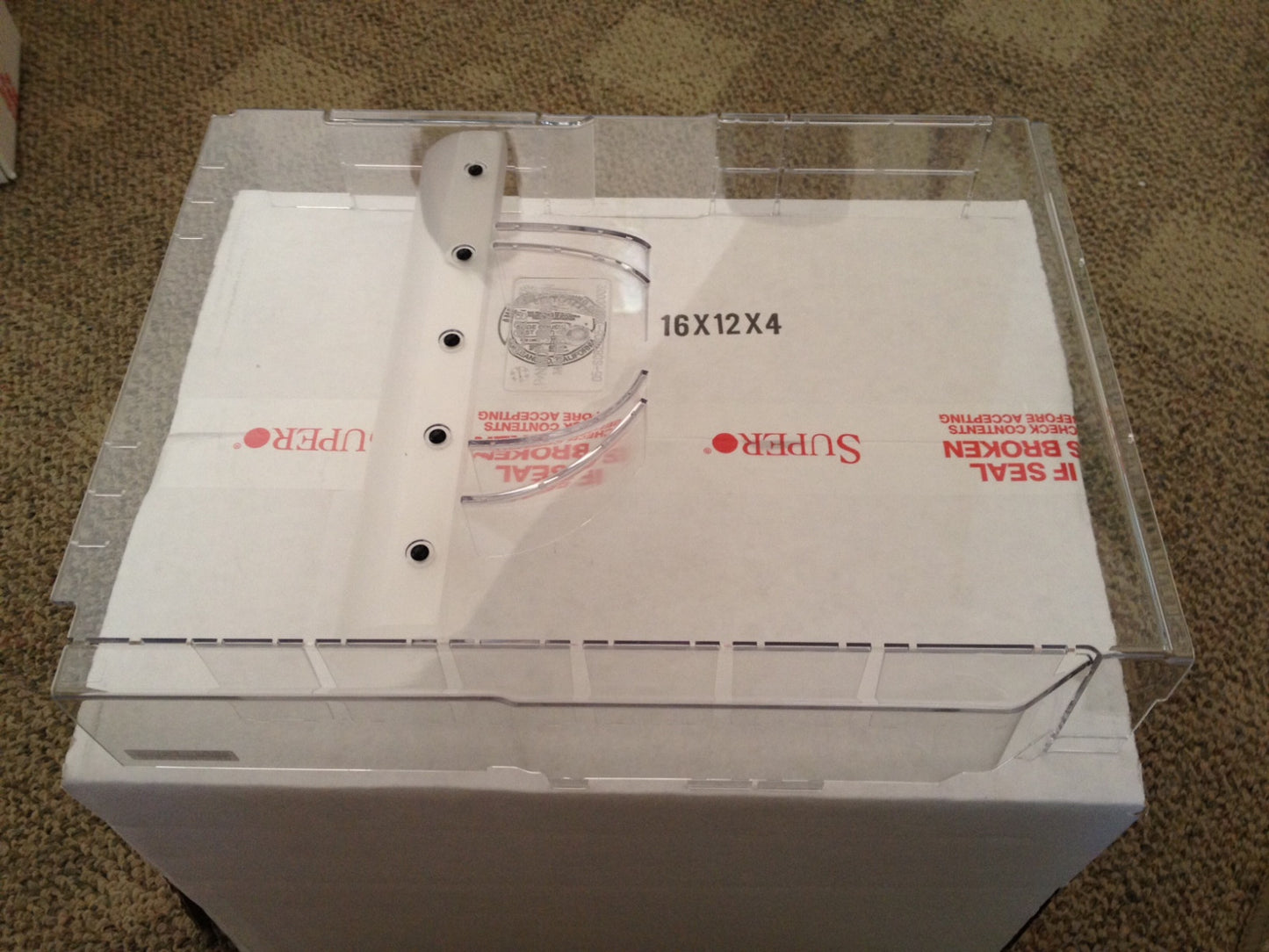 Supermicro MCP-310-82801-0N Air shroud for SC828