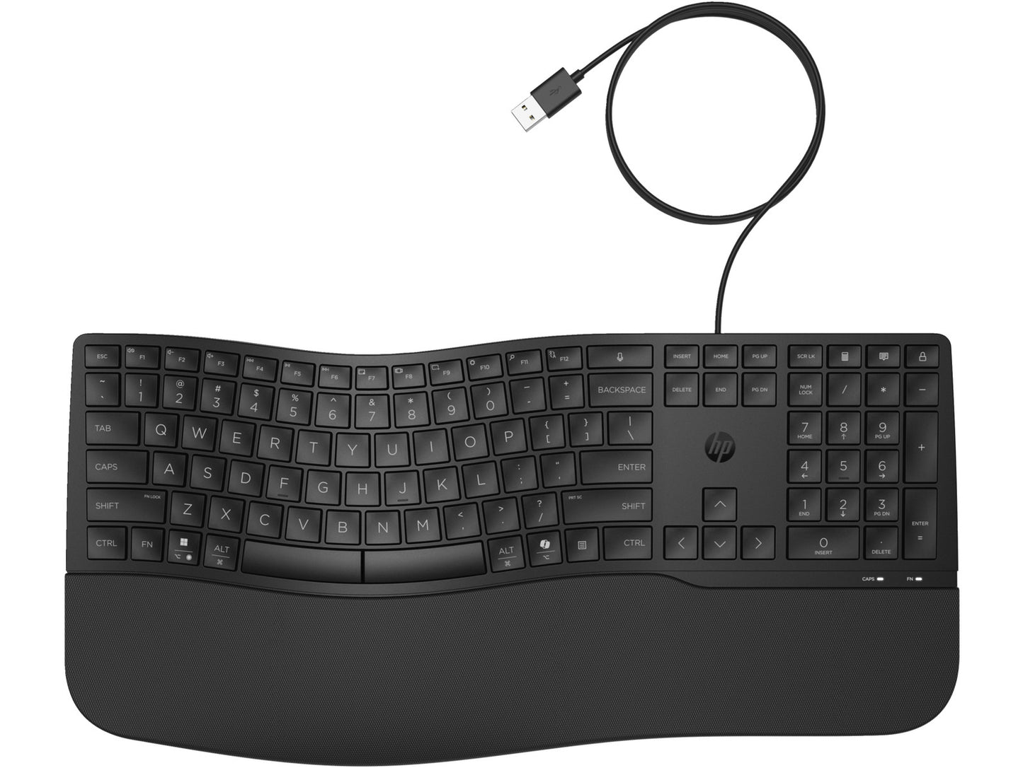 HP 485 Comfort Wired Keyboard for business