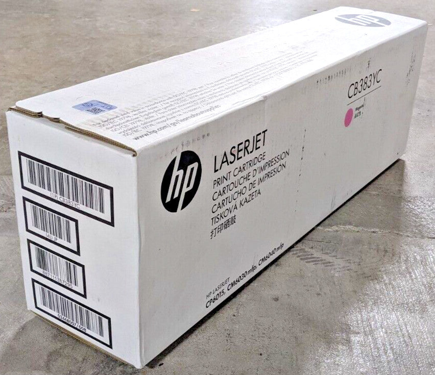 Genuine HP 824A CB383YC Magenta High Yield Toner 21K HP CP6015 CM6030 CM6040 NEW