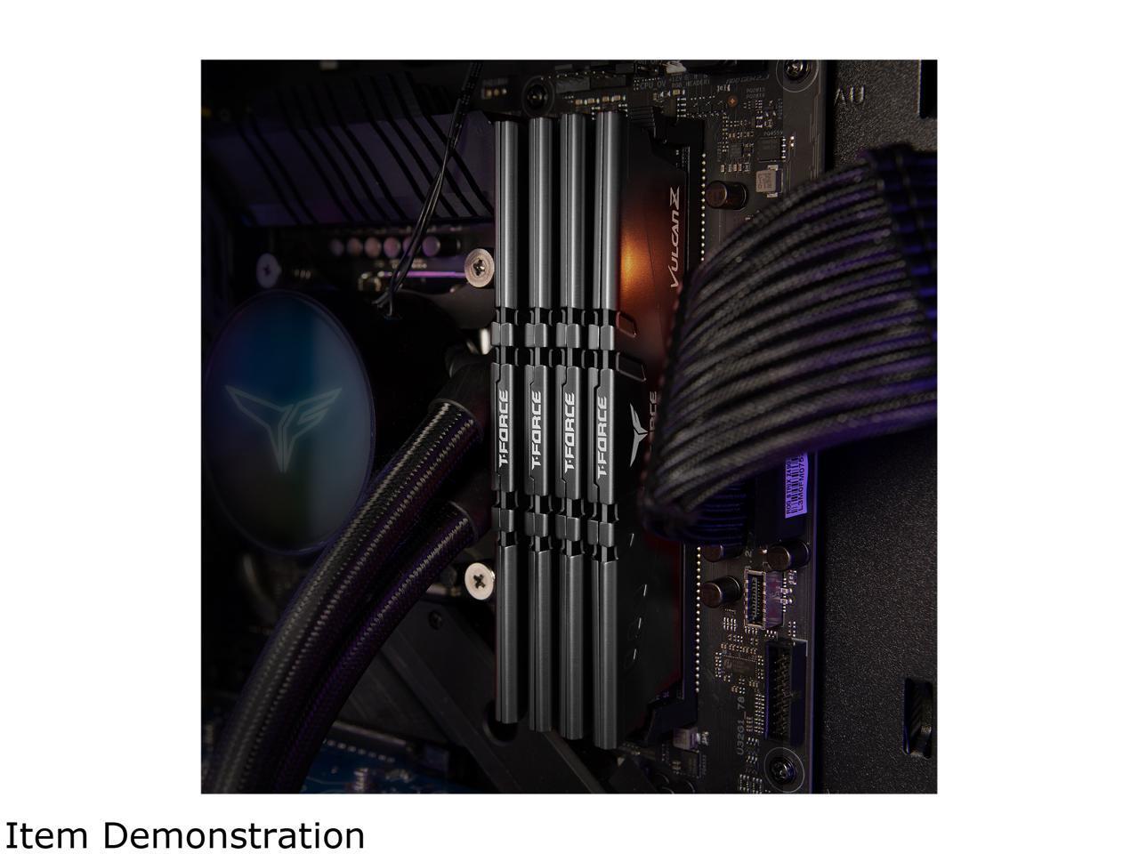 Team T-FORCE VULCAN Z 16GB (2 x 8GB) DDR4 3200 (PC4 25600) Intel XMP 2.0 Deskto
