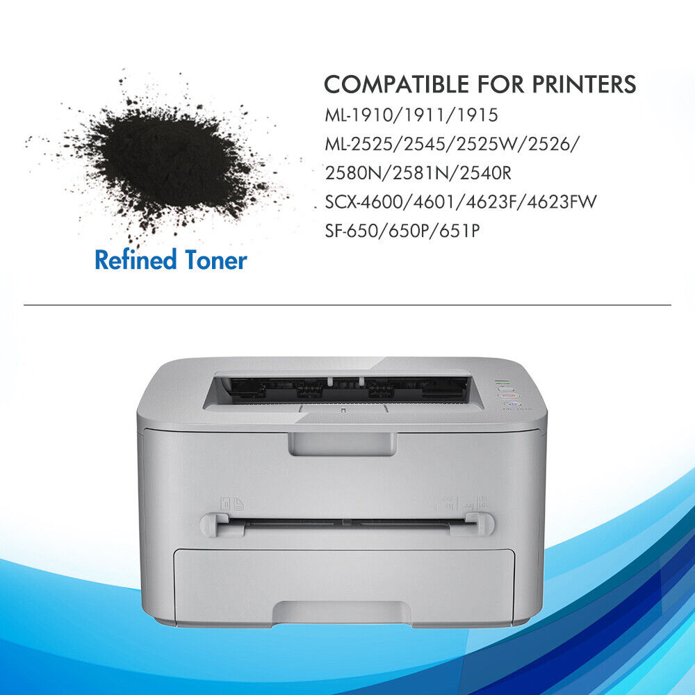 2PK MLT-D105L Toner Comapatible for Samsung SCX 4623FW ML 1910 2525 SF 650P 651P