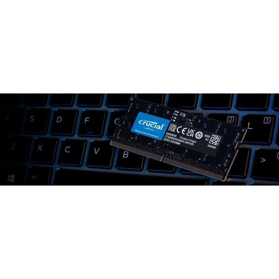 Crucial 16GB 262-Pin DDR5 SODIMM 5600 PC5-44800 Laptop Memory CT16G56C46S5