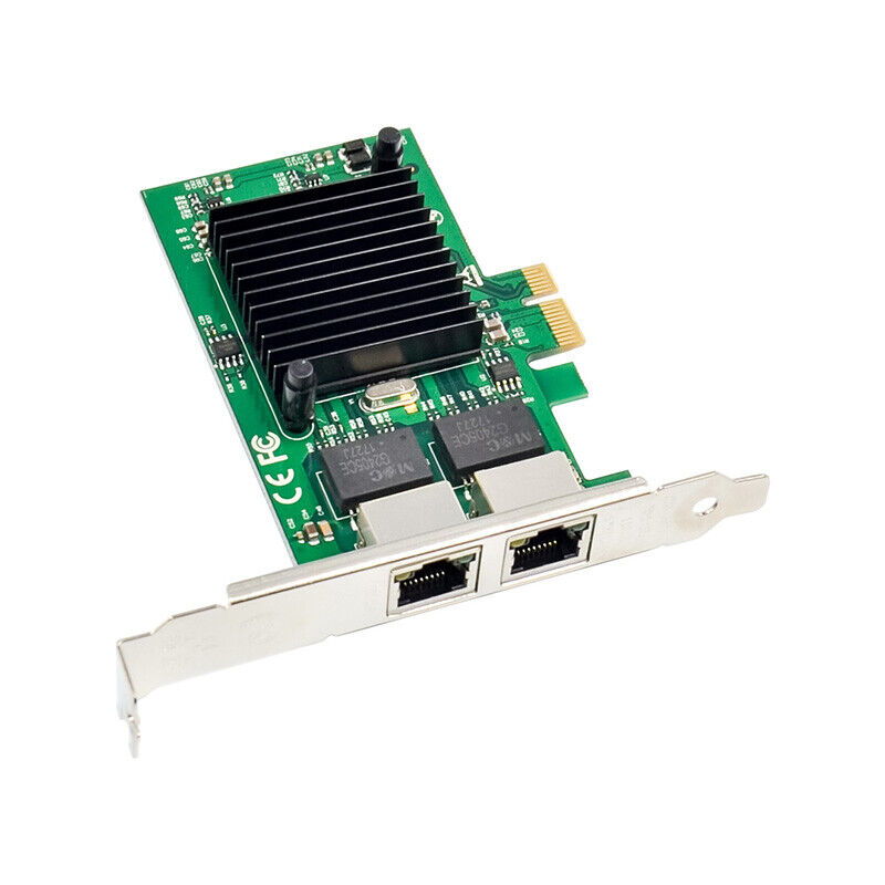 X-MEDIA XM-NA3821 | 2-Port Dual 1000Mbps Gigabit PCI Express PCIe Network Card