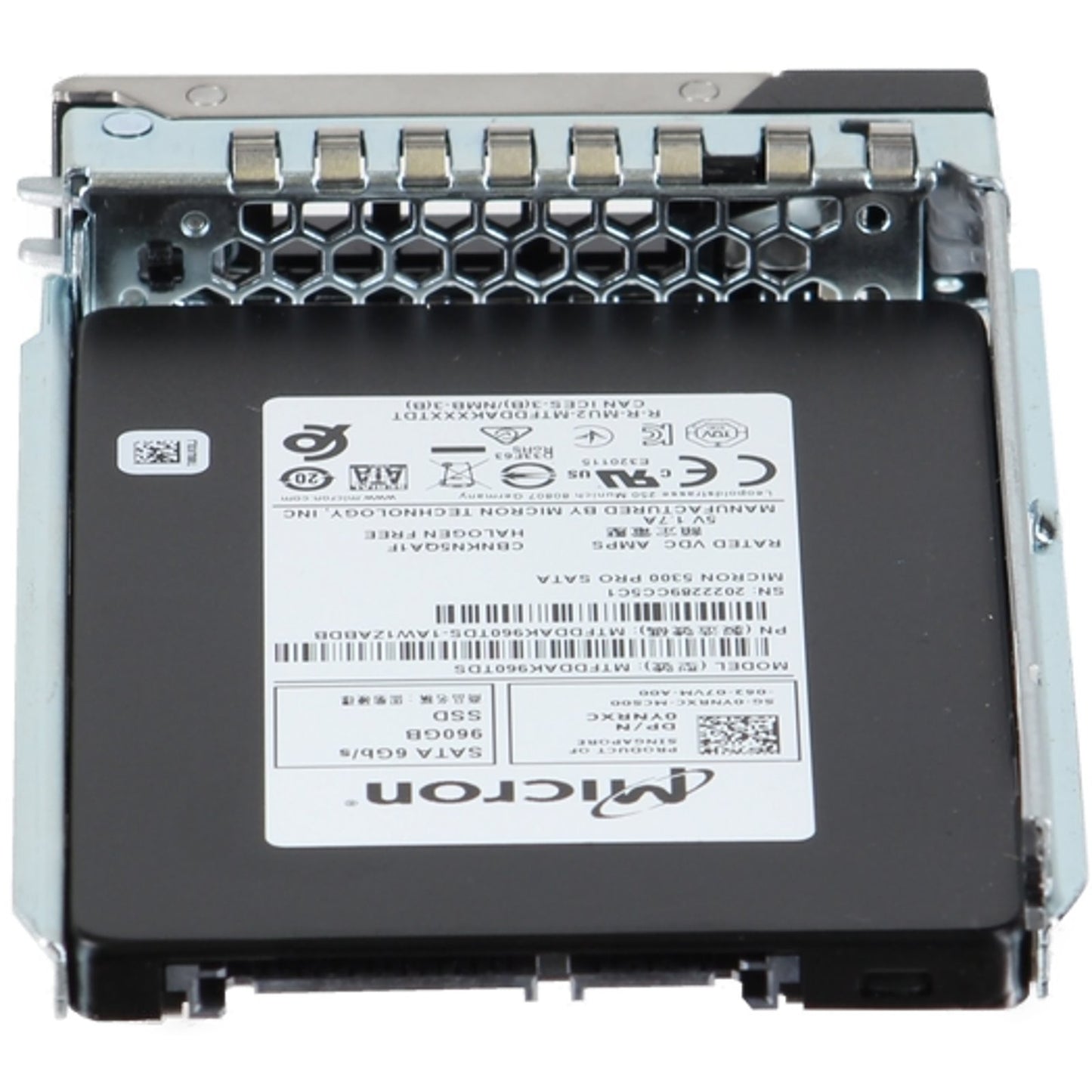Dell 960GB 6Gbps SATA RI TLC 7mm 2.5 SSD 5300 Pro for Workstations (YNRXC)
