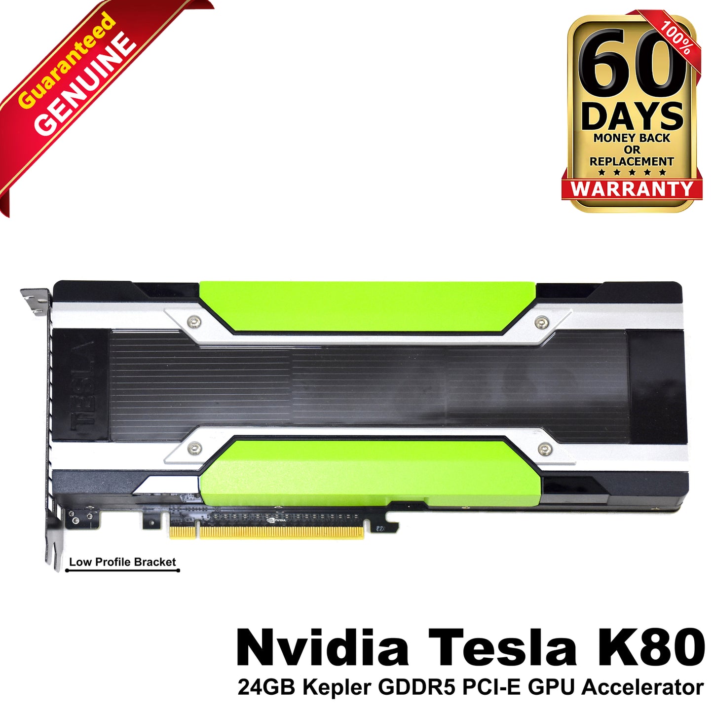 Dell Nvidia Tesla K80 GPU 24GB GDDR5 Server Accelerator Graphics Card HHCJ6