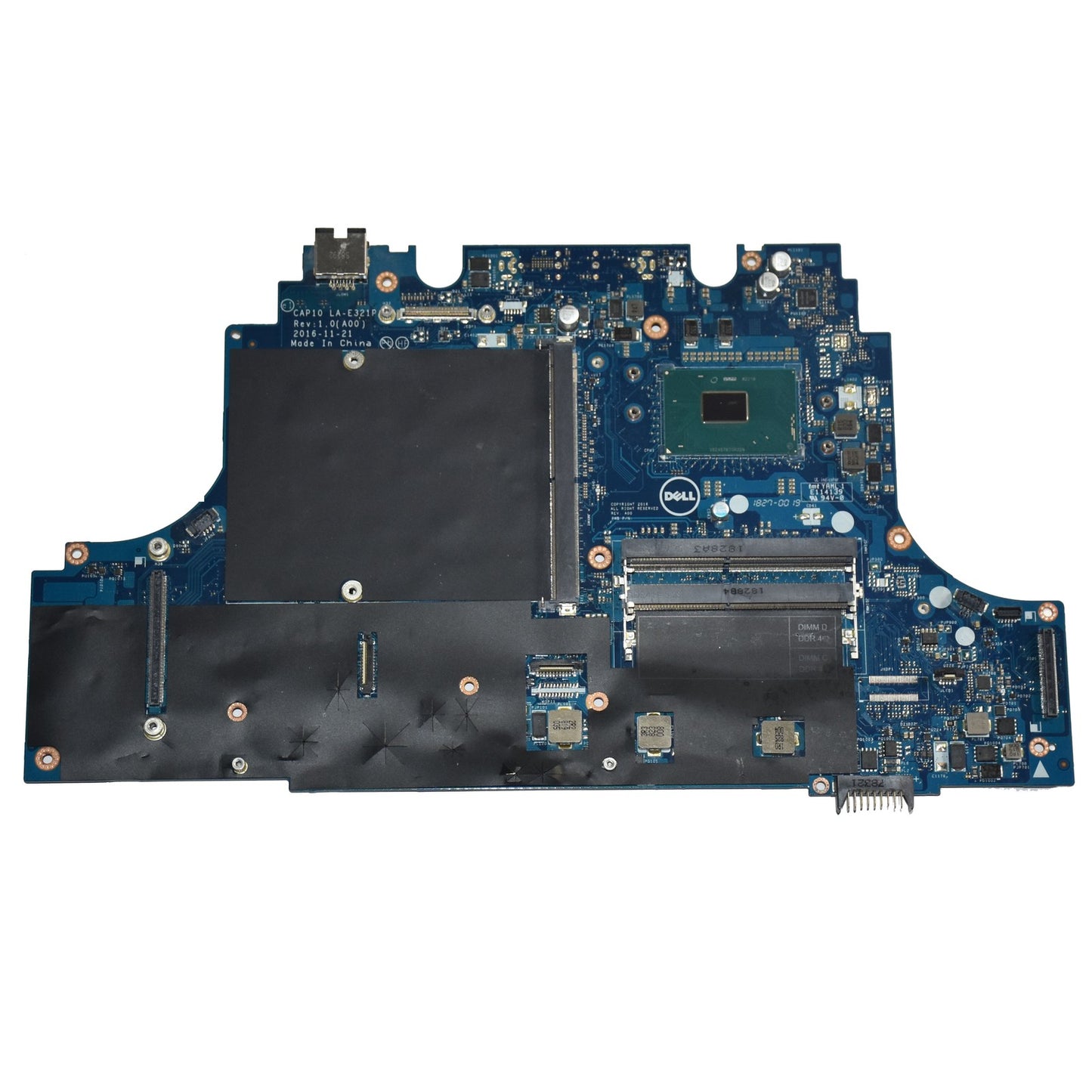 Dell Precision 17 7720 Motherboard i7-7820HQ 2.9GHz Quad-Core CPU LA-E321P Y867X