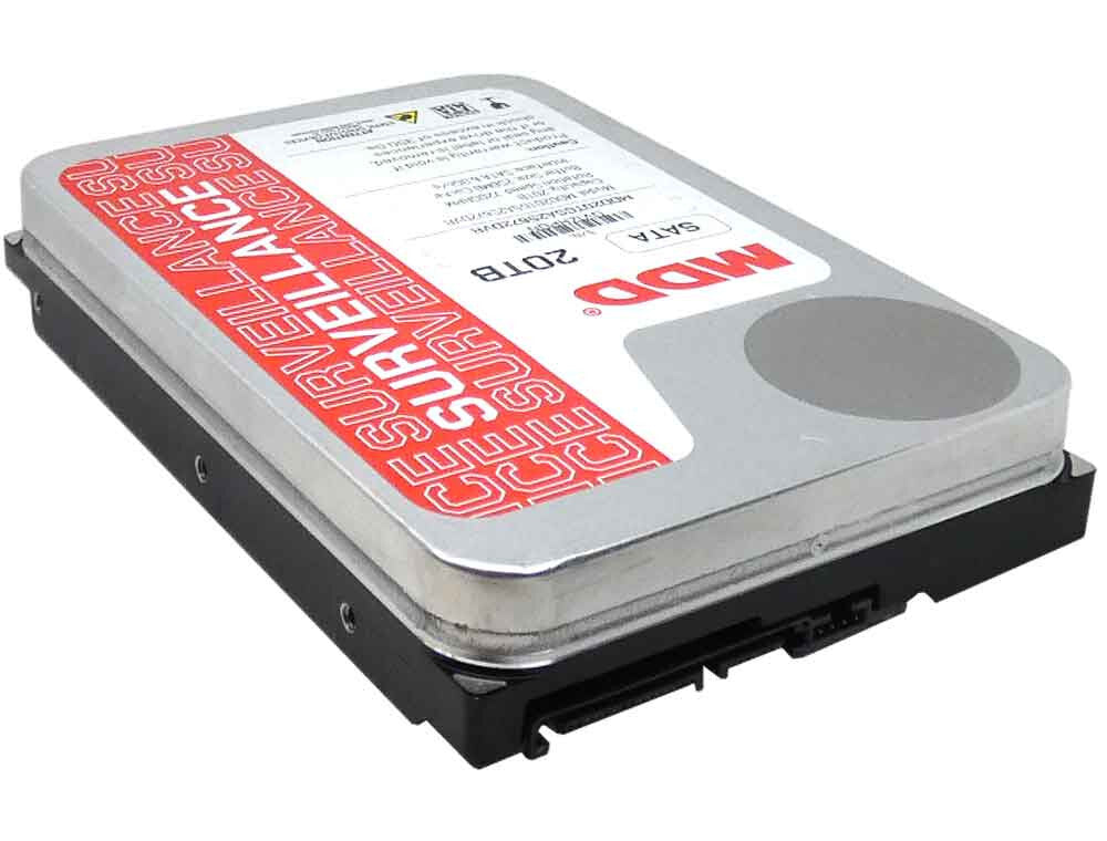 MDD 20TB 7200RPM 256MB Cache SATA 6.0Gb/s 3.5" Internal Surveillance Hard Drive