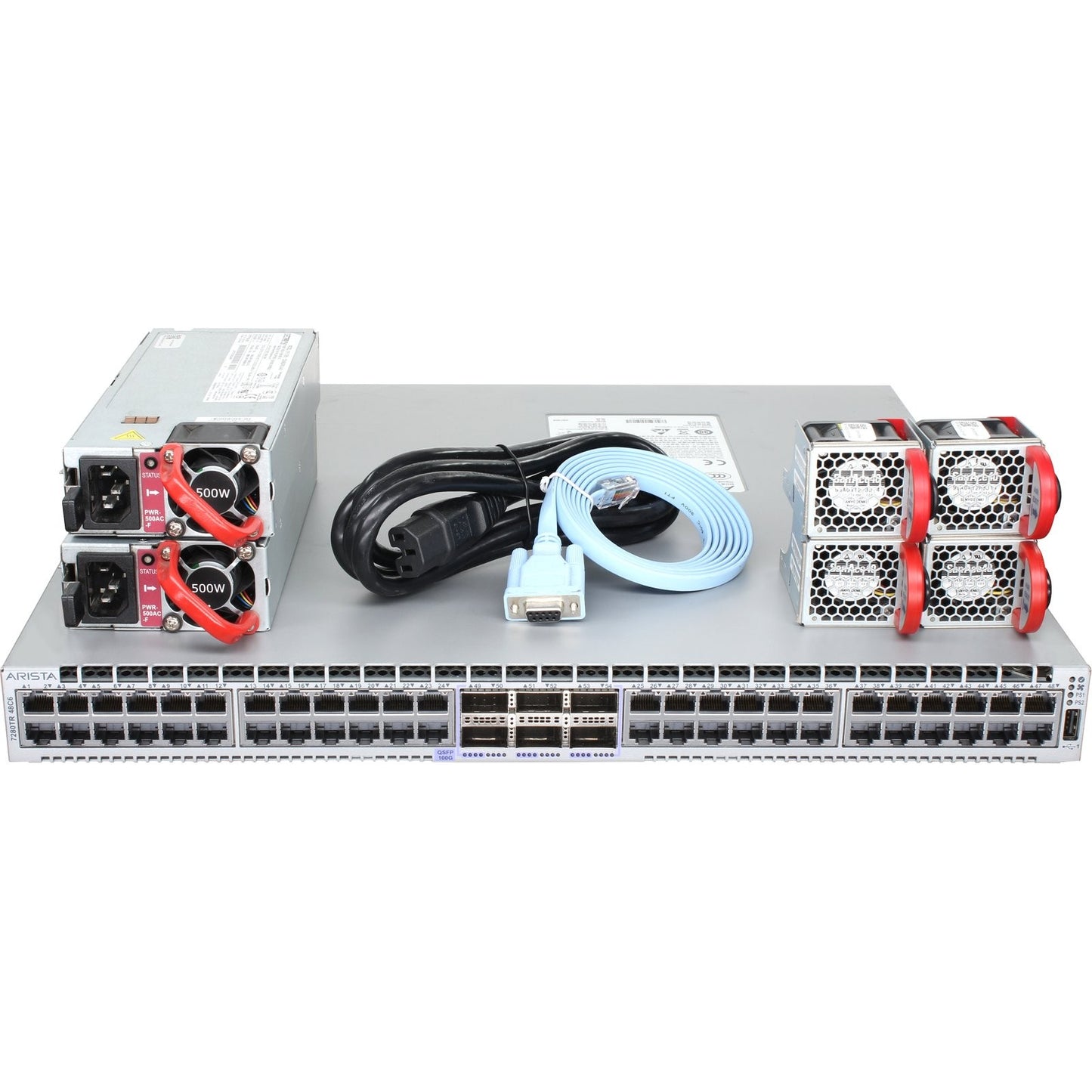 Arista DCS-7280TR-48C6-F 48P 10GbE Base-T 6P 100GbE QSFP100 Switch