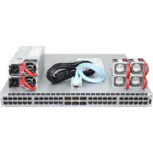 Arista DCS-7280TR-48C6-F 48P 10GbE Base-T 6P 100GbE QSFP100 Switch