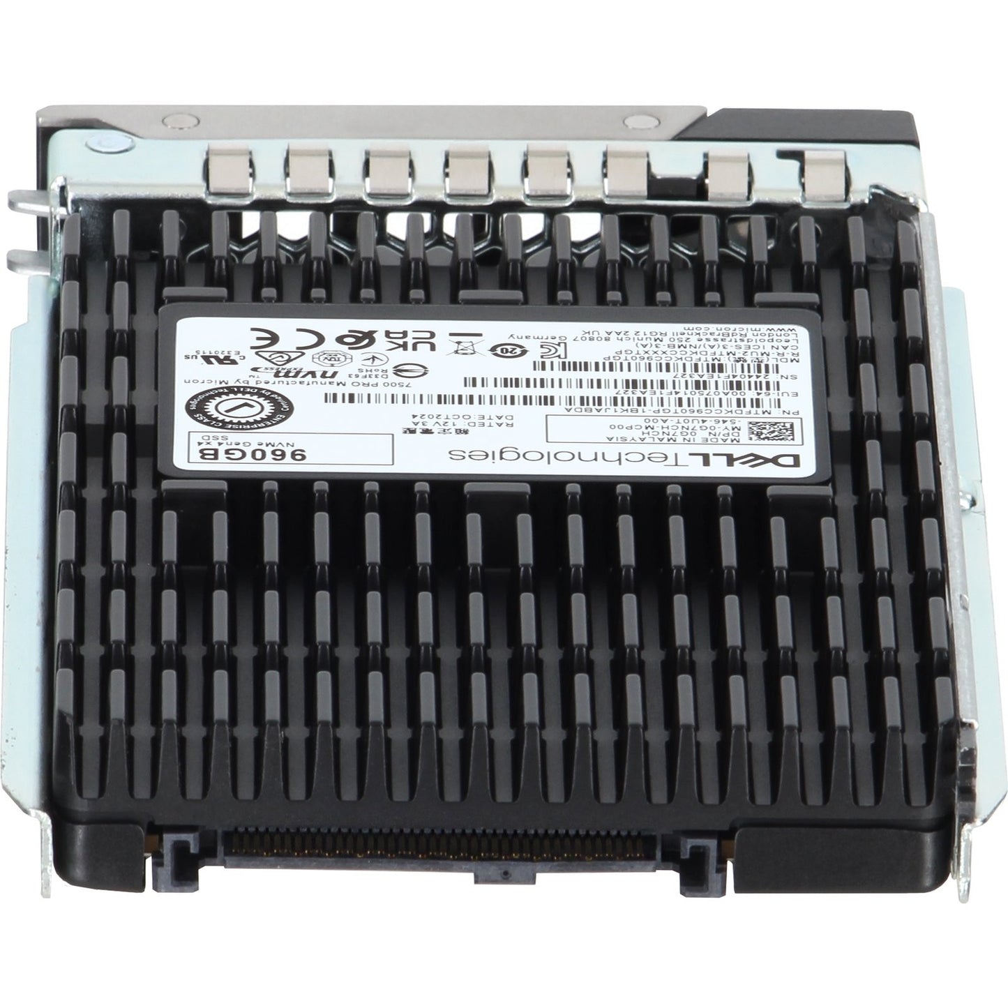 Dell 960GB PCIe Gen4 NVMe RI TLC 2.5 SSD 7500 PRO (G7NCH)