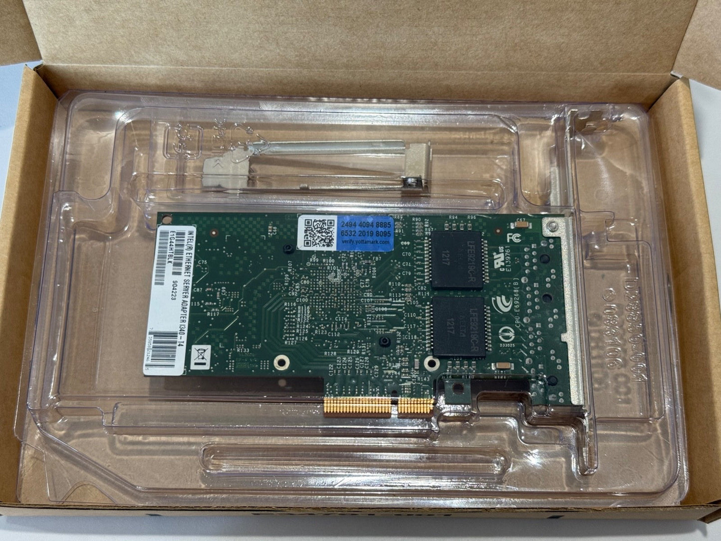 Intel I340-T4 E1G44HTBLK 4-Port PCIe Ethernet Server Adapter