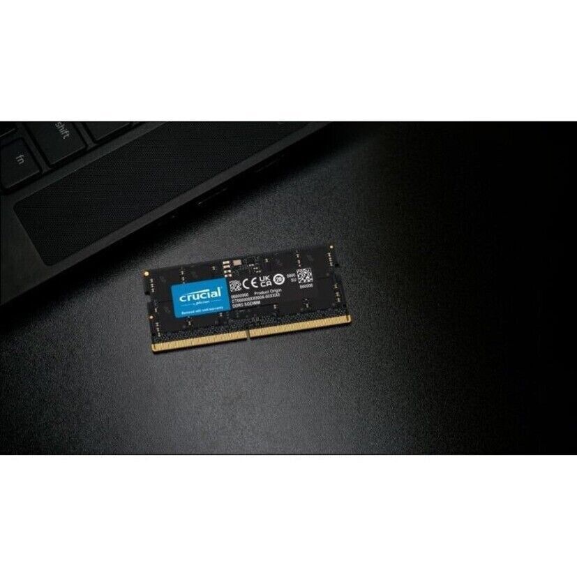 Crucial 32GB 262-Pin DDR5 SODIMM 5600 PC5-44800 Laptop Memory CT32G56C46S5