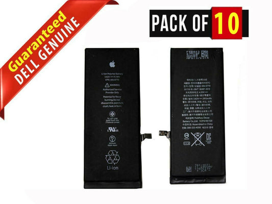 Lot of 10 Original Battery 3.82V Replacement for Apple iPhone 6 + Plus 616-0770