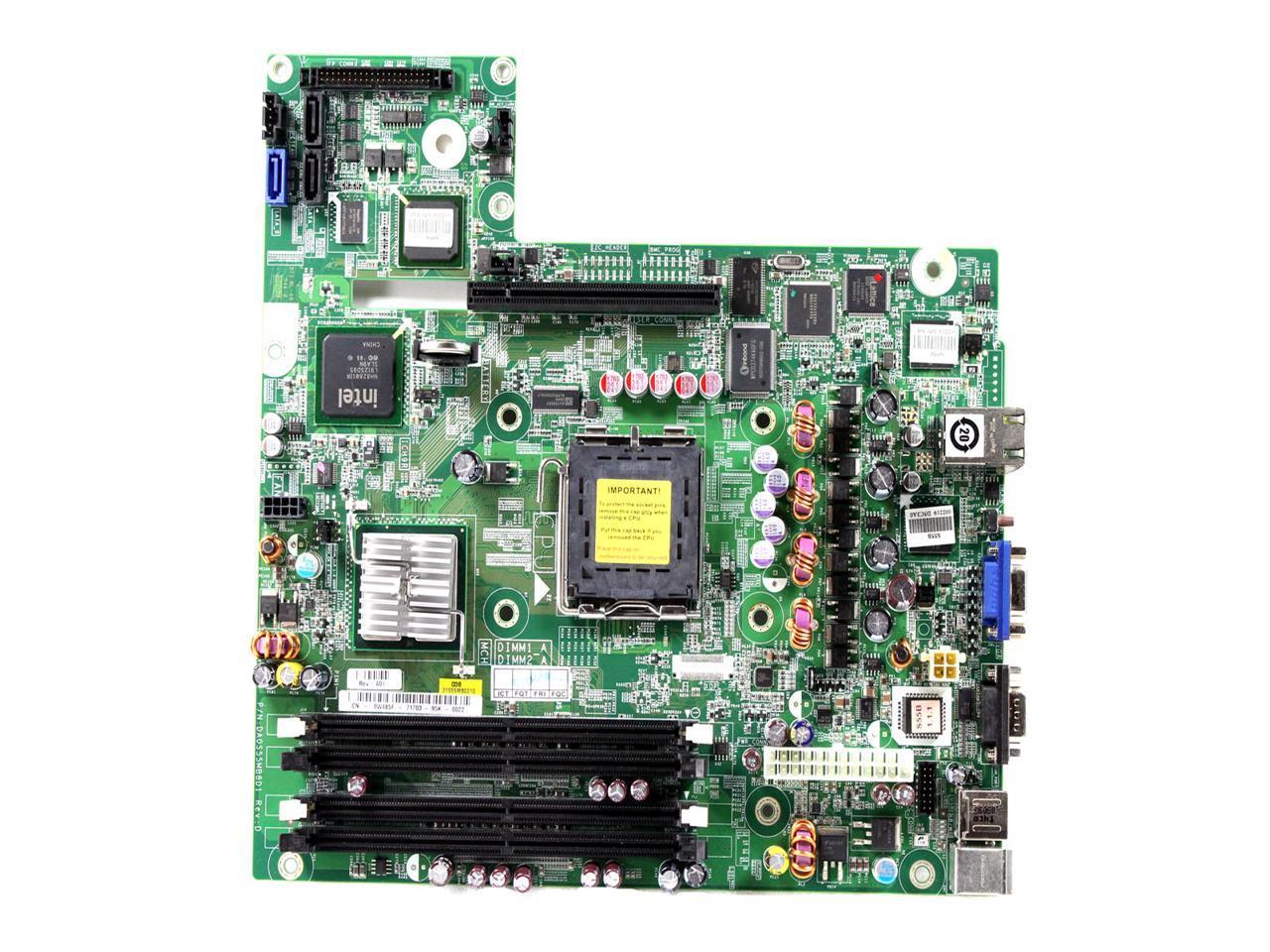 Dell PowerEdge CR100 Intel 3200 Chipset LGA 775 Socket DDR2 Motherboard W485F