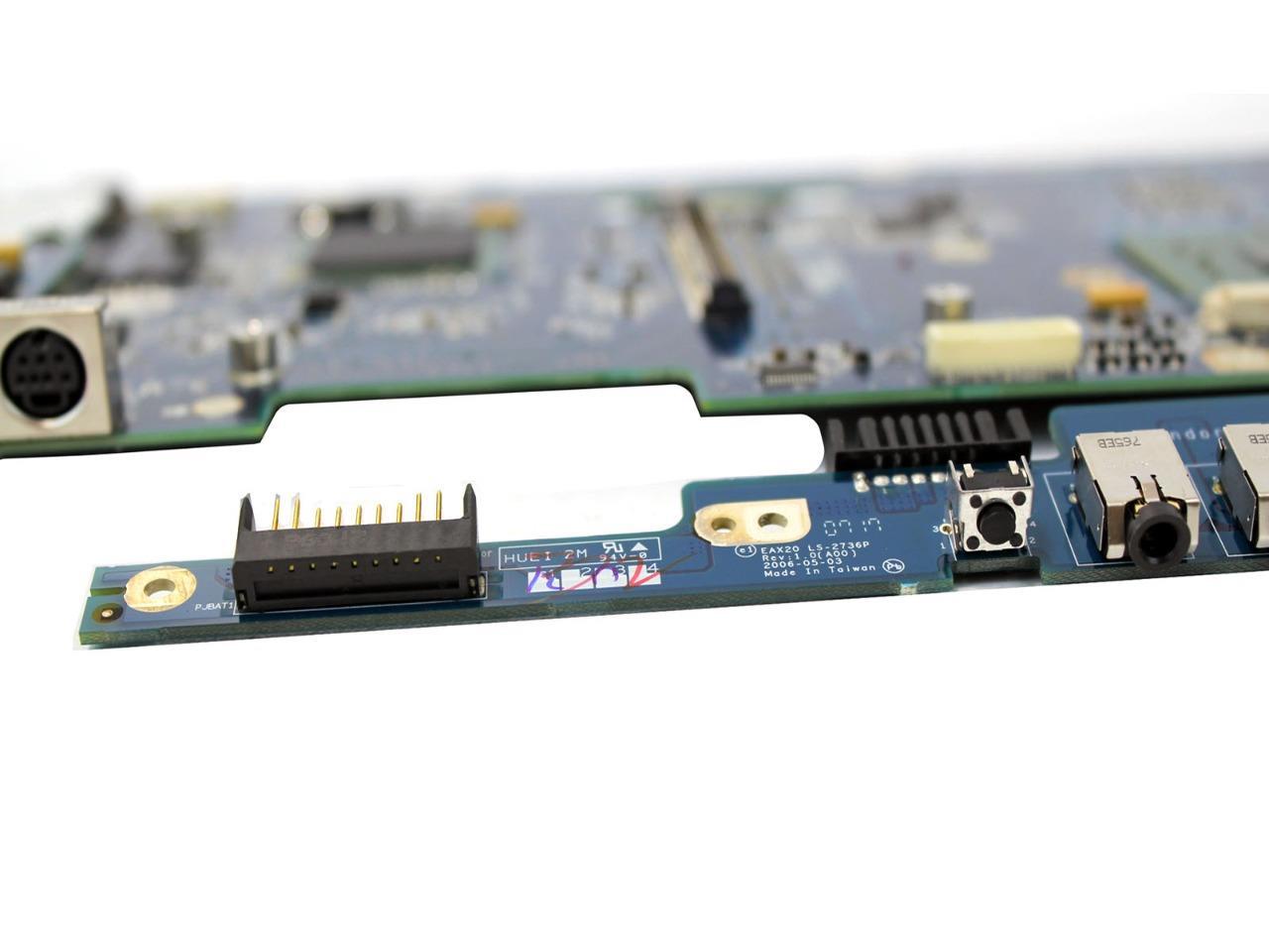 Dell XPS M2010 Intel 945PM DDR2 2 Slots Laptop Motherboard CG571 0CG571