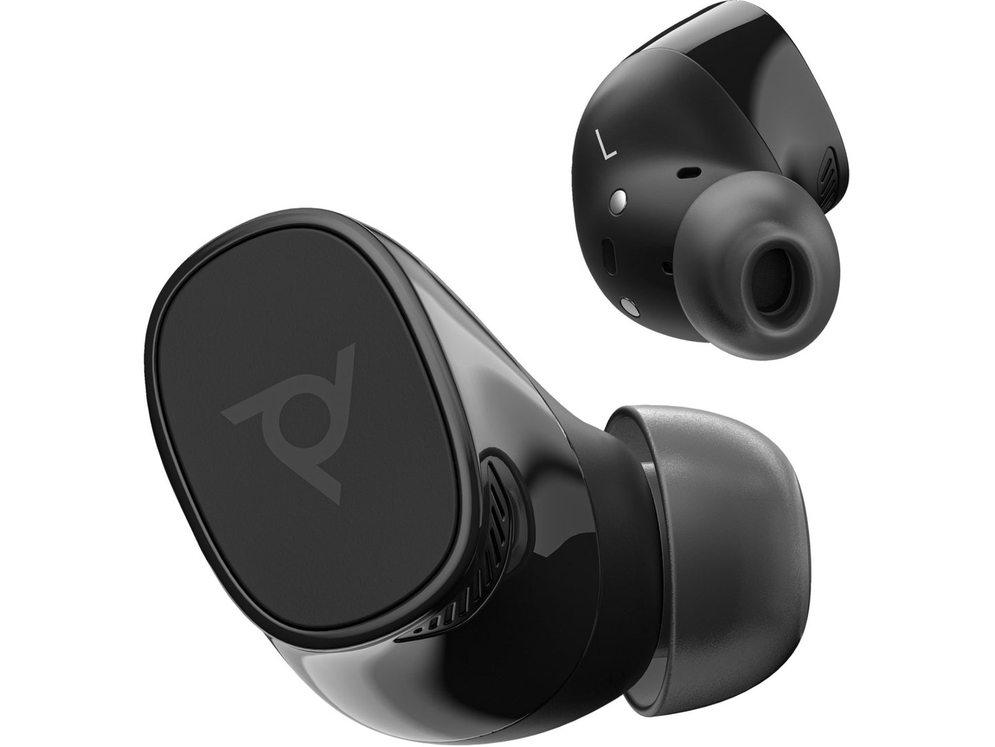 Poly Voyager Free 20 Gray Earbuds +Basic Charge Case