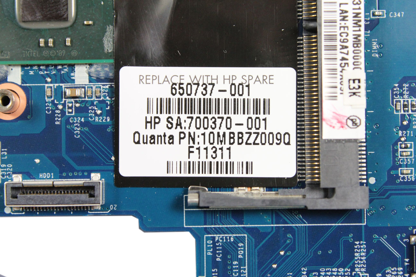 HP 650737-001 Mini 110 Mini 110-3000 Mini 210 210-3000 Laptop Motherboard