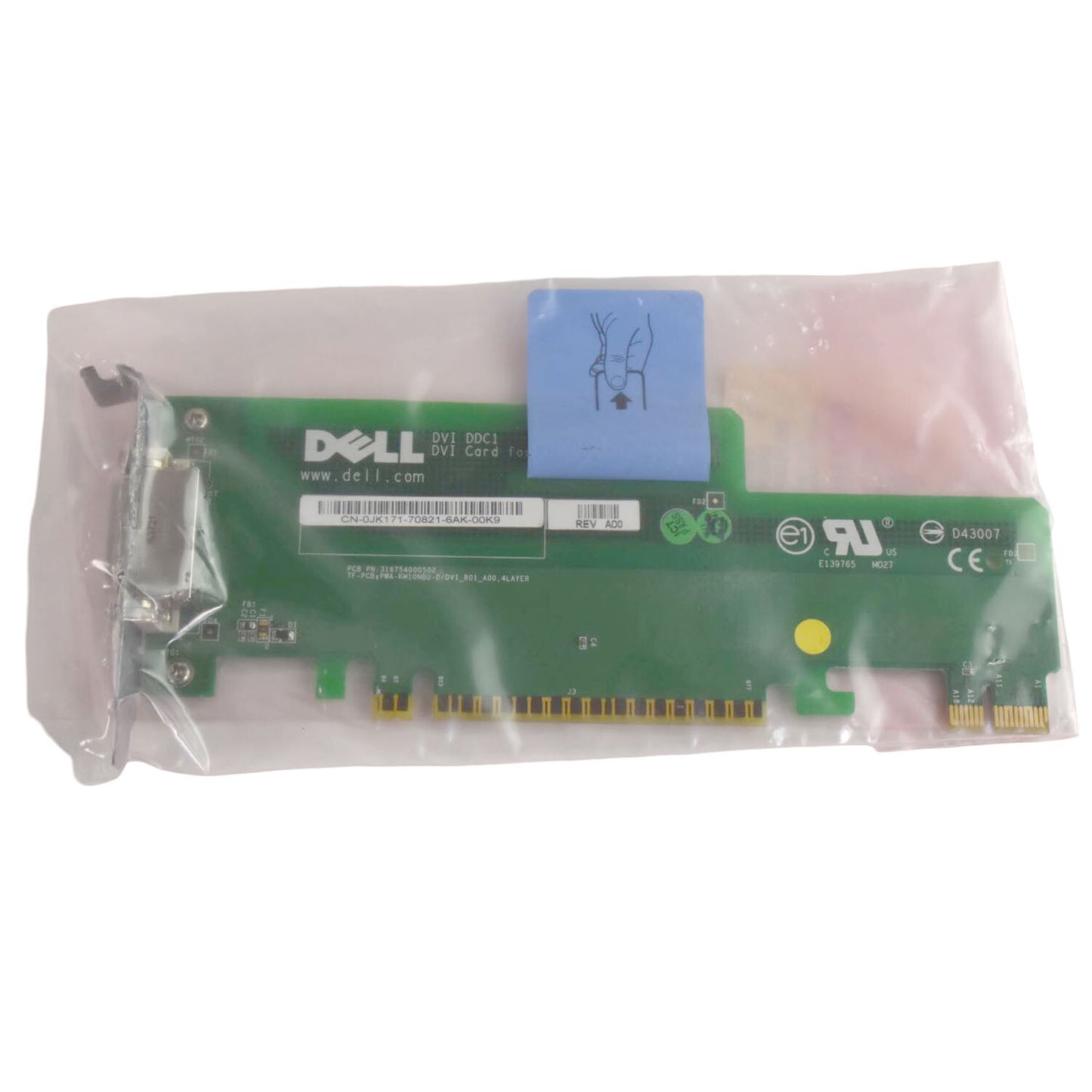 Dell OptiPlex 740 Graphics Card - 256MB DDR2 PCIe DVI VGA ATI DirectX 9 JK171