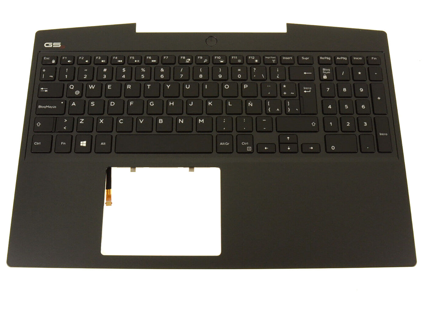 New Dell G Series G5 SE 5505 Palmrest Backlit Laptop Keyboard SPANISH MV5MC