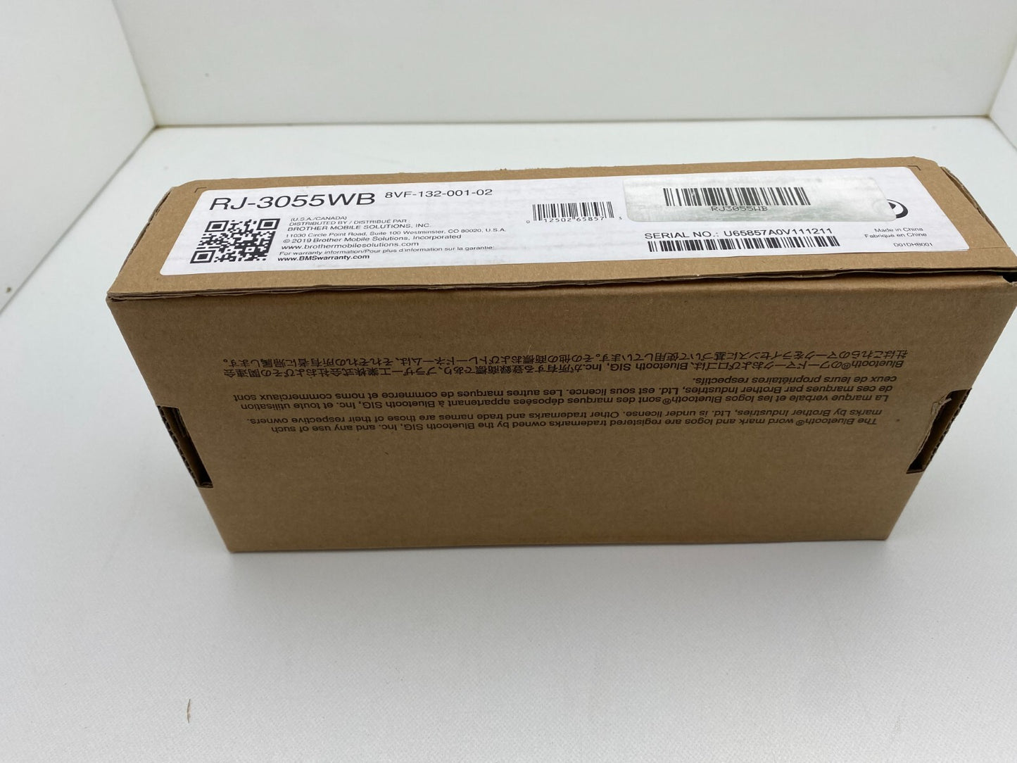 New Brother RuggedJet RJ-3050 - 3-Inch Rugged Mobile Receipt Printer