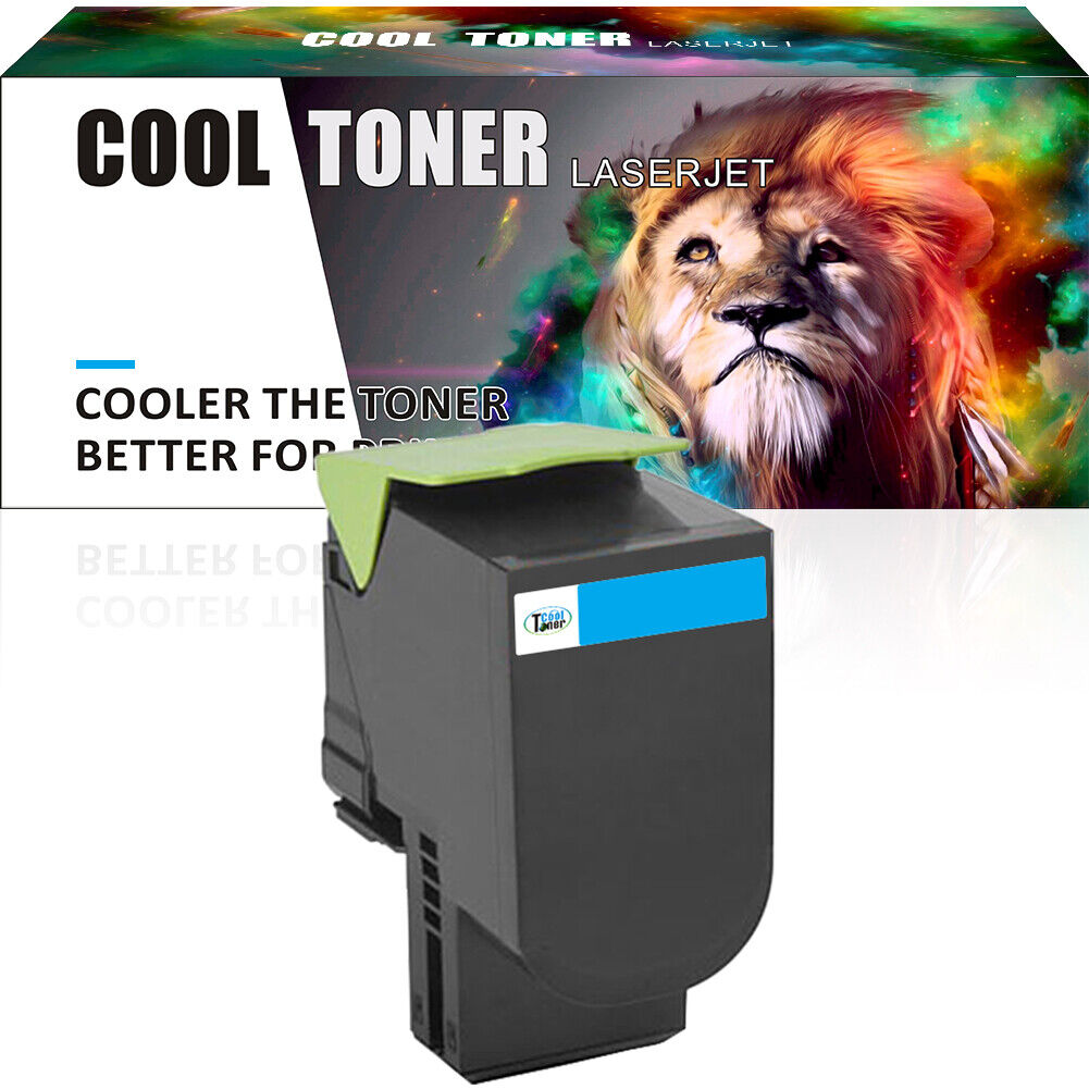 1PK 71B10C0 71B0020 Cyan Toner for Lexmark CS317 CS417dn CS517de CX417de CX517de