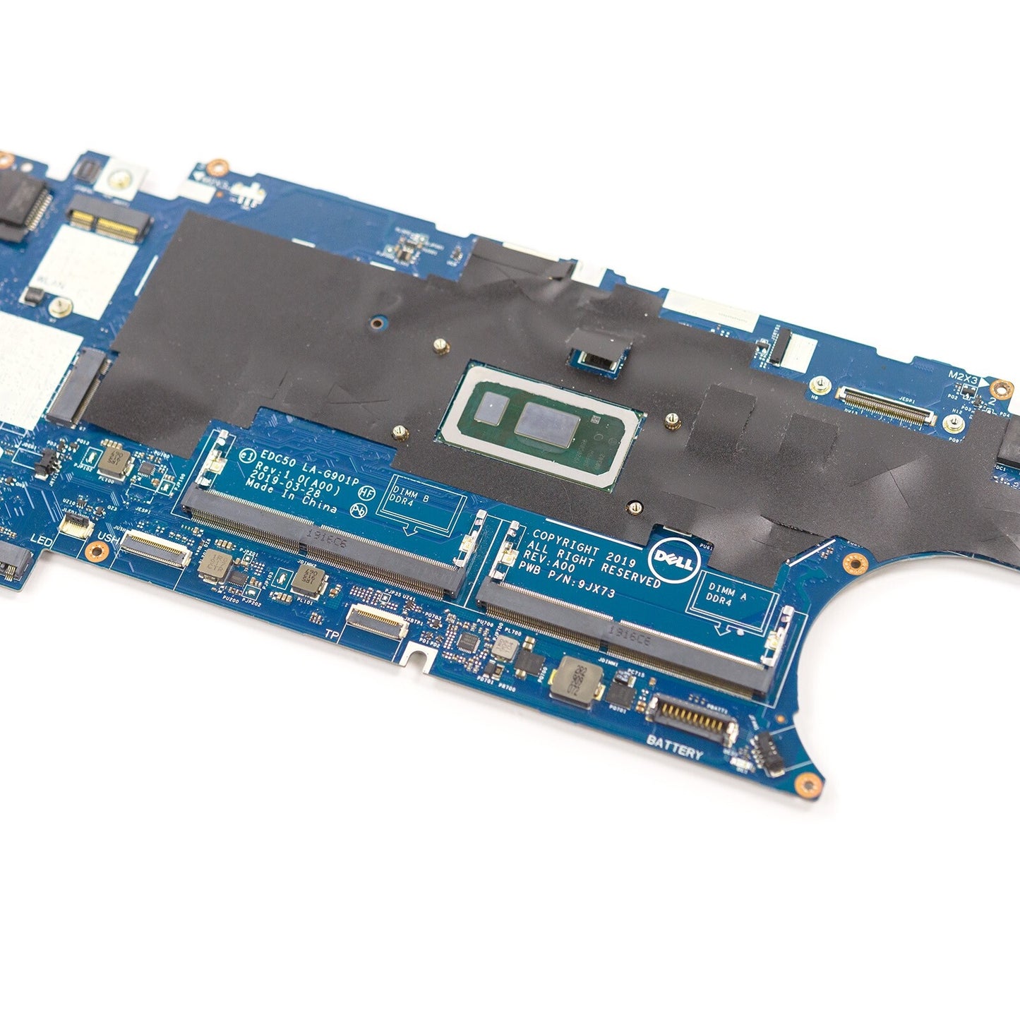 Dell Latitude 5500 Laptop Intel i7-8665U 1.90GHz Replacement Motherboard - J1D6N