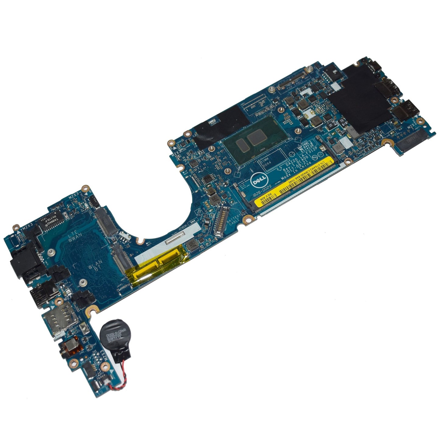 Dell Latitude 7290 7390 Motherboard Core i5-7300U 2.6GHz DAZ20 LA-F312P T64M2