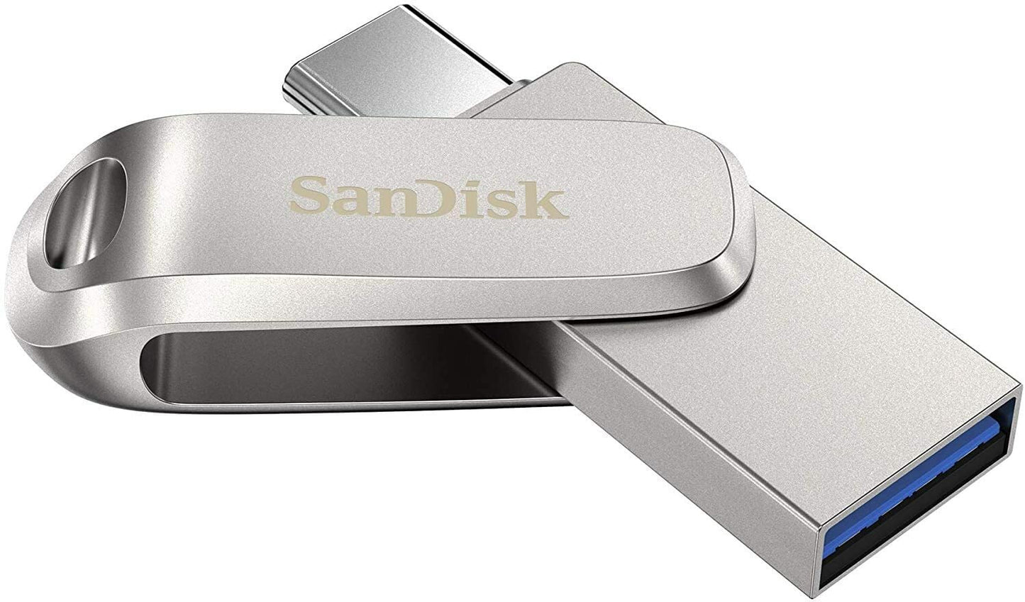 SanDisk 512GB Ultra Dual Drive Luxe USB Type-C Flash Drive SDDDC4-512G-G46