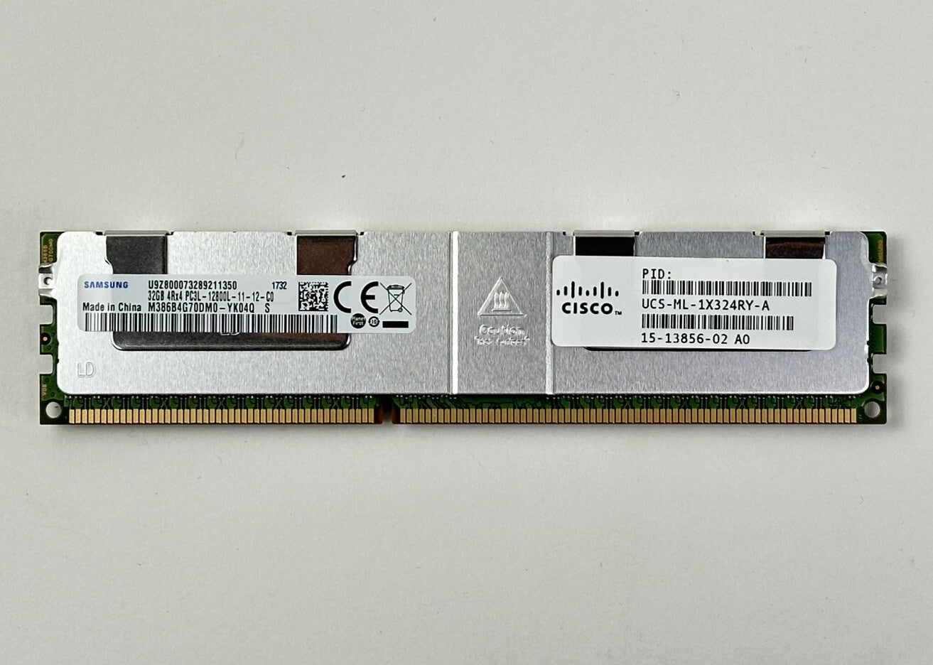 512GB Lot of 16x 32GB 4Rx4 PC3-12800L ECC LRDIMM RAM Memory Server Samsung PC3L (NOT FOR HOME PC)