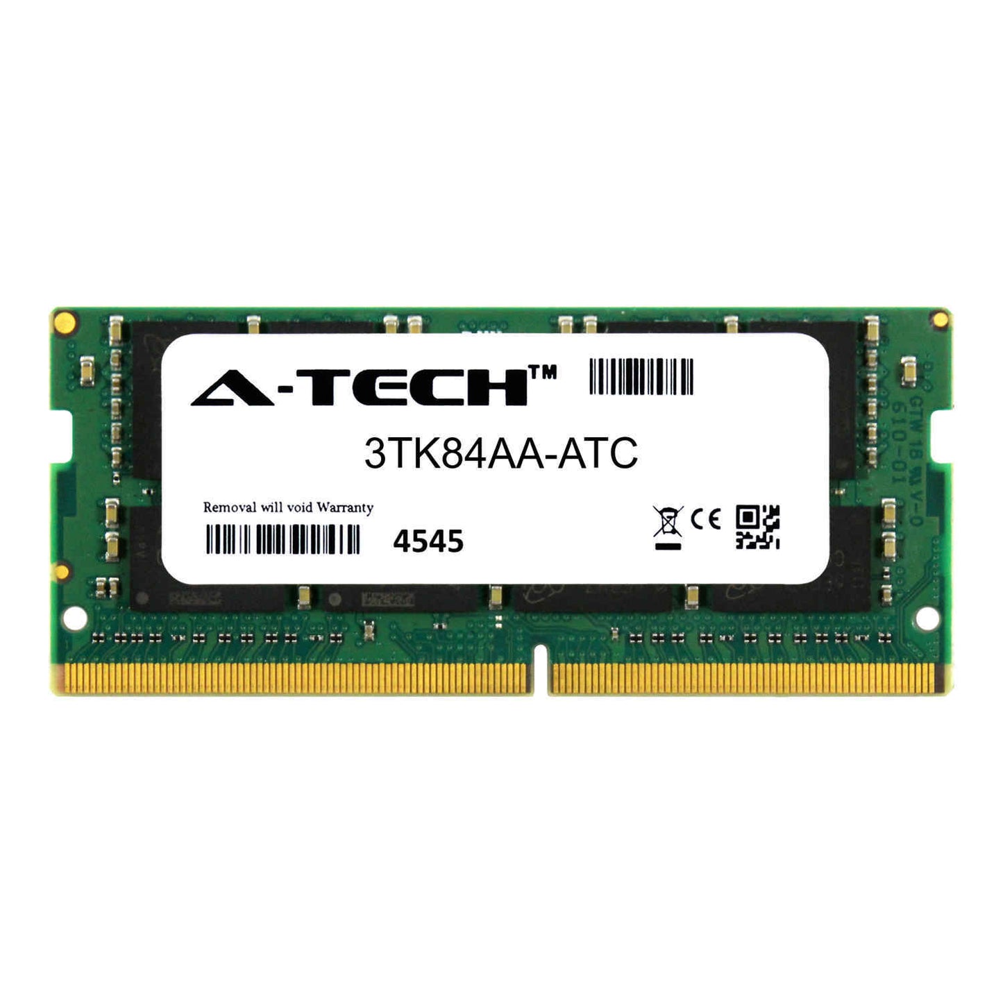 16GB DDR4 2666MHz PC4-21300 SODIMM (HP 3TK84AA Equivalent) Memory RAM