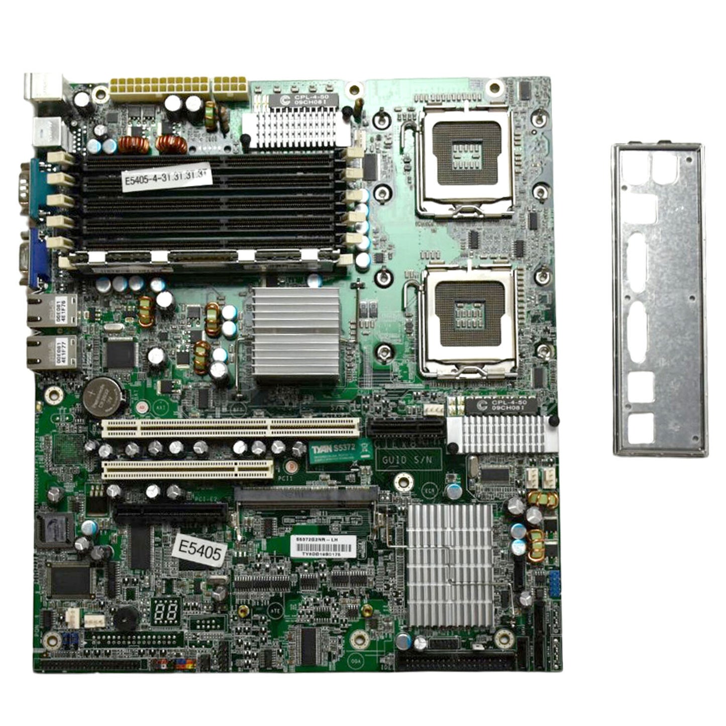 TYAN Tempest i5000VS S5372-LH Xeon 2.5GHz Server Motherboard S537262NR-LH