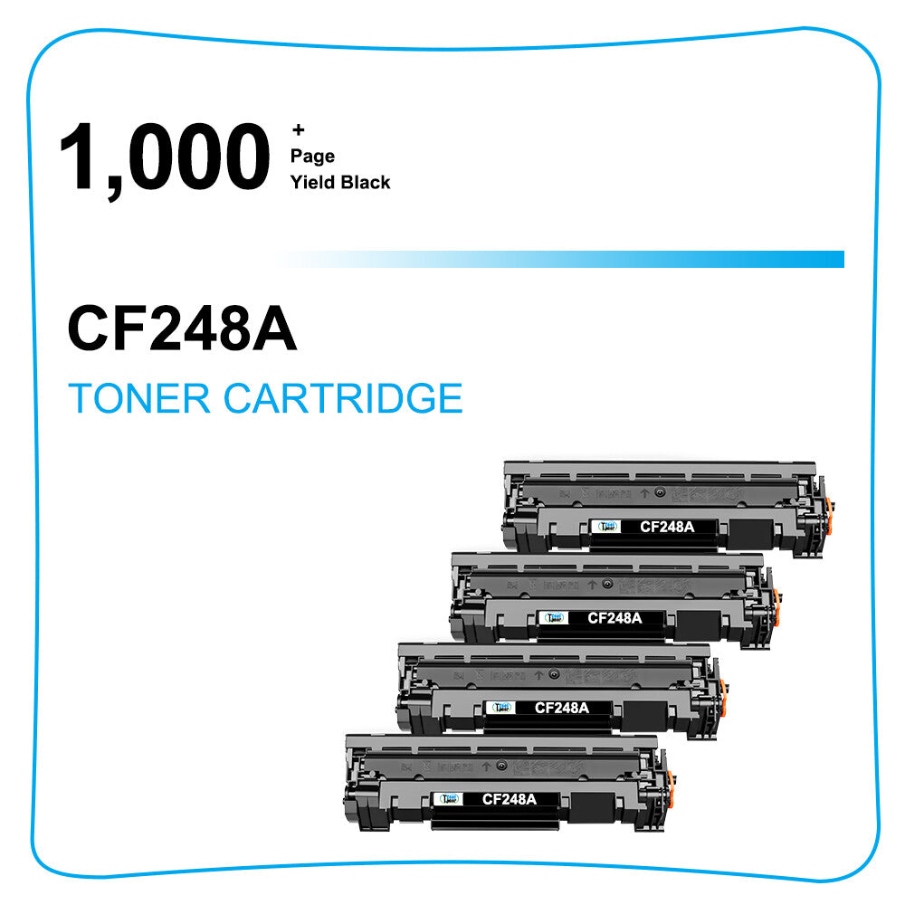 10Pack CF248A Toner Compatible with HP 48A LaserJet Pro M16A M28W M30A With Chip