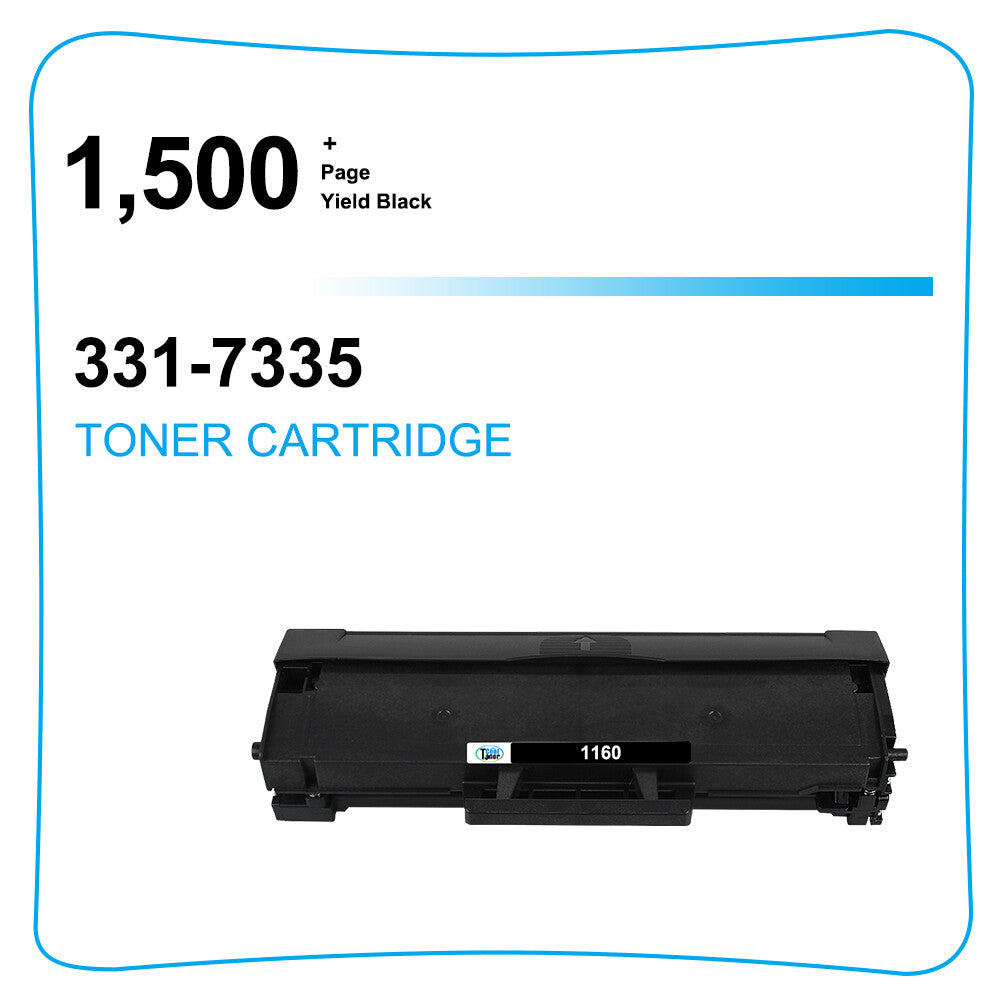 10 Pack B1160 Toner Cartridge 1160 for Dell B1163W B1165nfw B1160 B1160W Printer