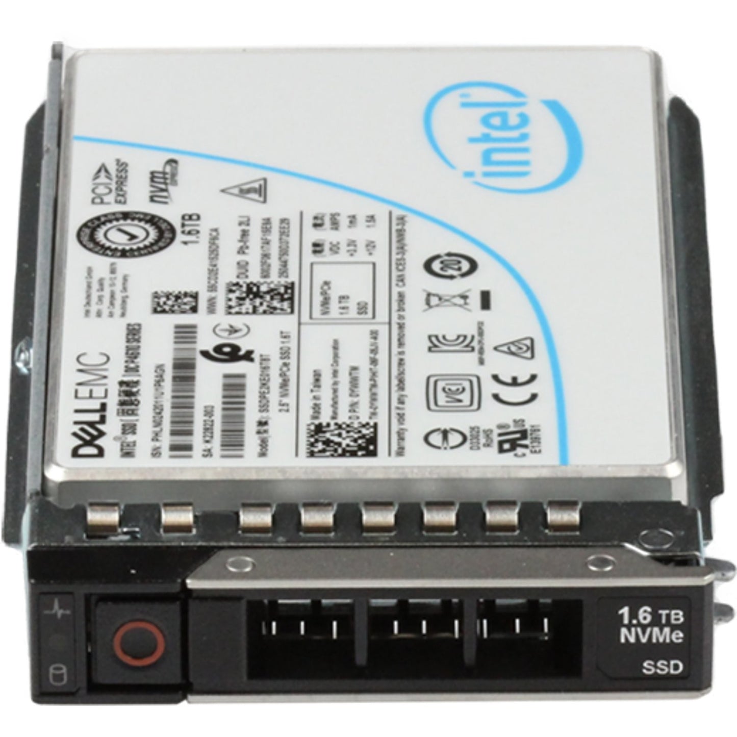 Dell 1.6TB PCIe Gen3 NVMe MU TLC 2.5 SSD P4610 (YWWTM)