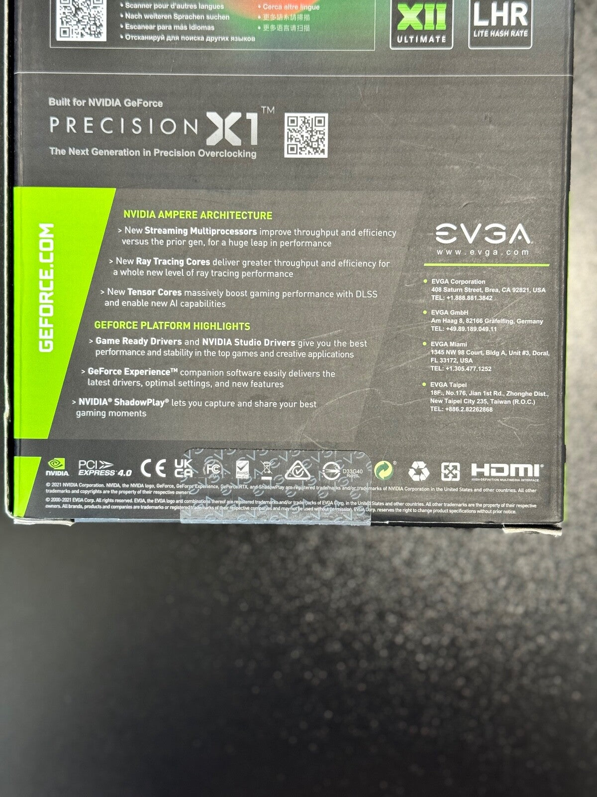 EVGA NVIDIA GeForce RTX 3060 Ti 8GB GDDR6 Graphics Card 08G-P5-3663-KL